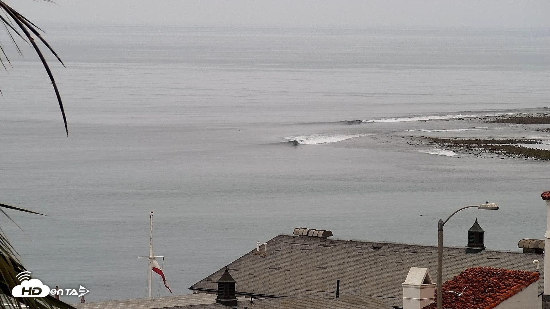 Snapshot of Malibu Point Live Surf Cam taken May 2, 2026, 7:33am PDT