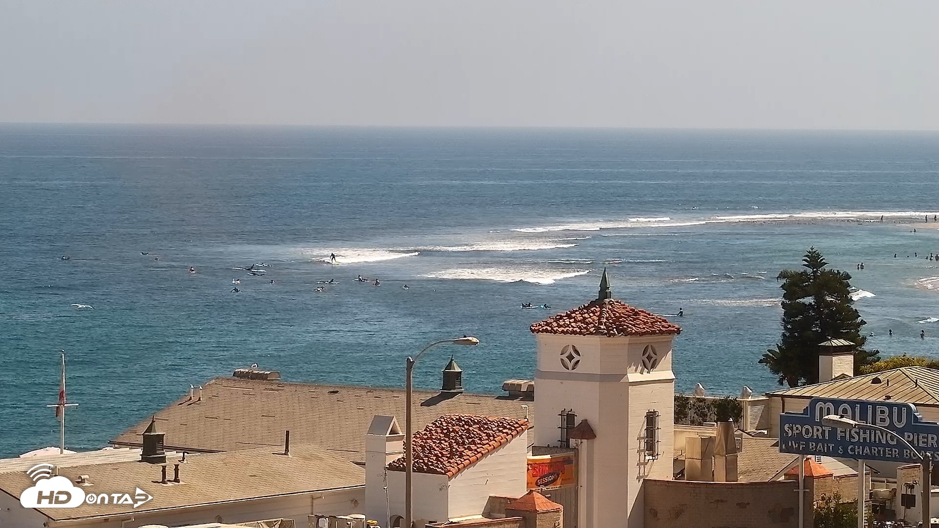 Snapshot of Malibu Point Live Surf Cam taken Jul 16, 2026, 3:33pm PDT
