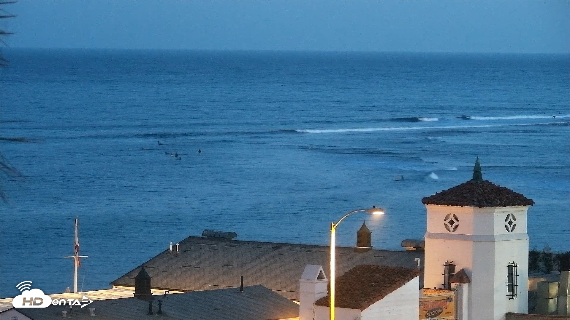 Snapshot of Malibu Point Live Surf Cam taken Jul 18, 2026, 8:32pm PDT