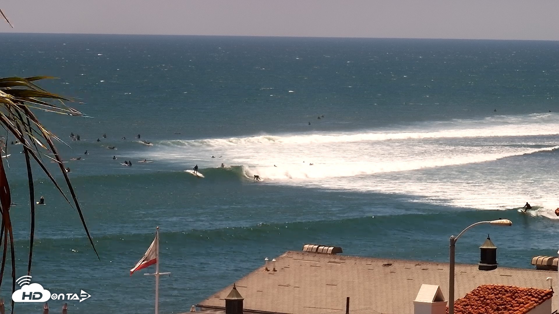 Snapshot of Malibu Point Live Surf Cam taken Jun 15, 2026, 12:30pm PDT