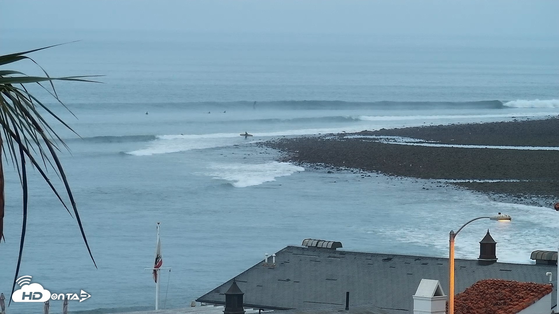 Snapshot of Malibu Point Live Surf Cam taken Jun 16, 2026, 5:46am PDT