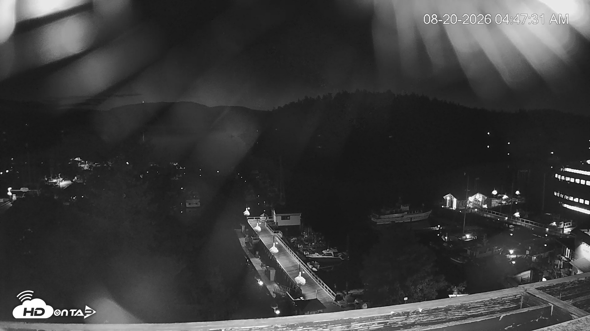 Snapshot of Friday Harbor - San Juan Island Live Webcam taken Aug 20, 2026, 4:48am PDT