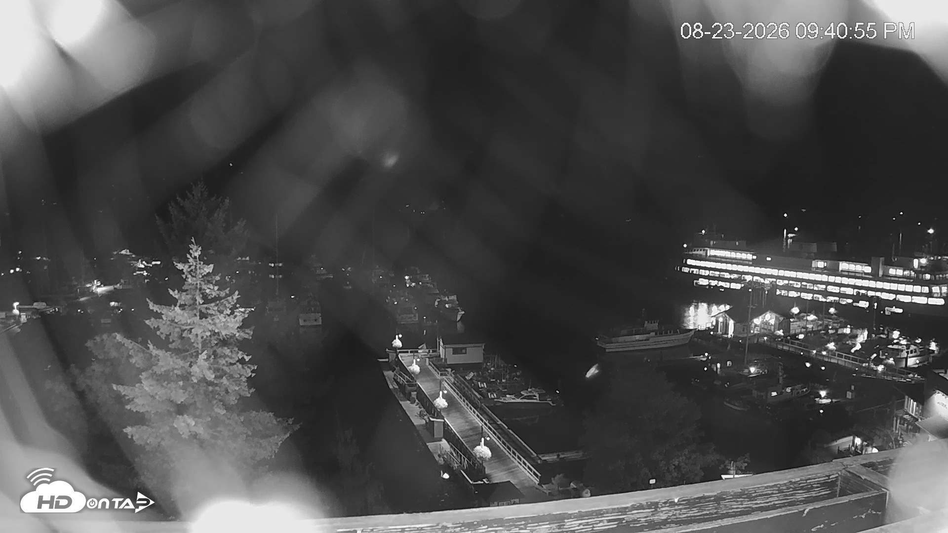 Snapshot of Friday Harbor - San Juan Island Live Webcam taken Aug 23, 2026, 9:41pm PDT
