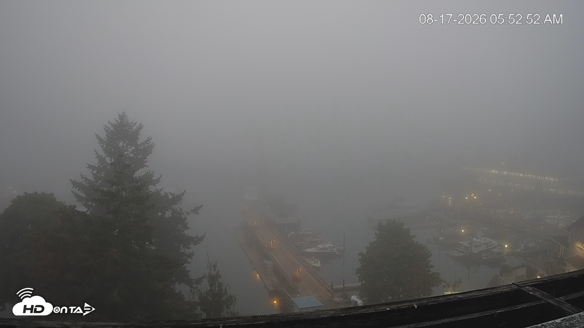 Snapshot of Friday Harbor - San Juan Island Live Webcam taken Aug 17, 2026, 5:58am PDT