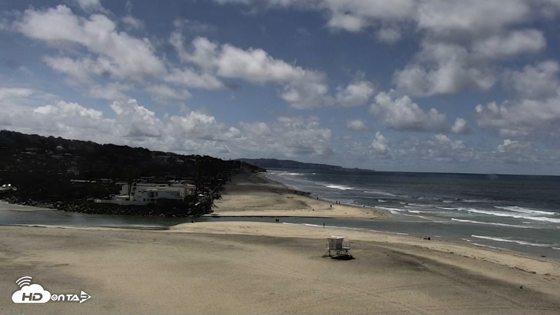 Snapshot of Del Mar Beach North Live Webcam taken May 5, 2026, 11:16am PDT
