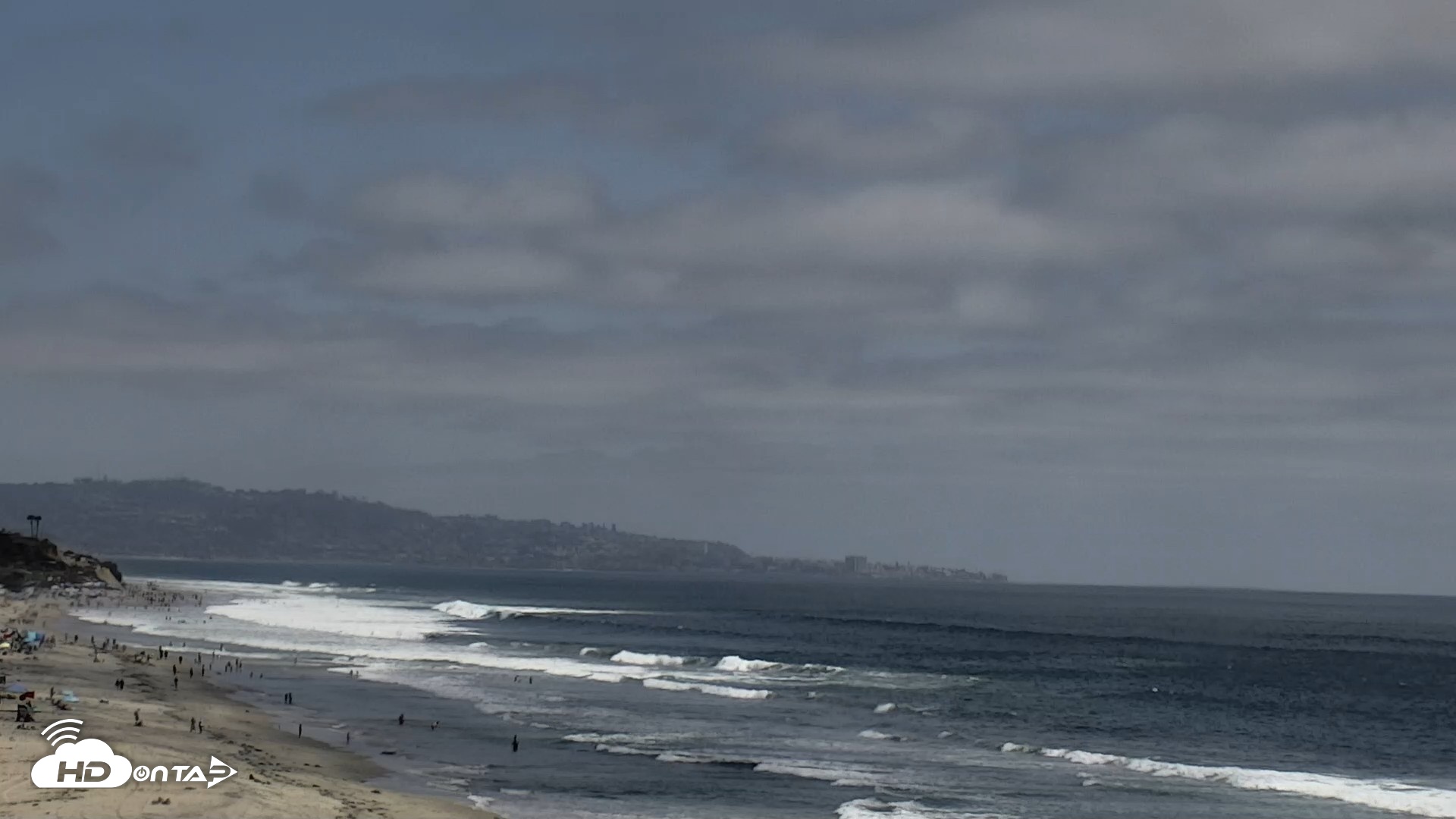 Snapshot of Del Mar Beach North Live Webcam taken Jun 17, 2026, 2:50pm PDT