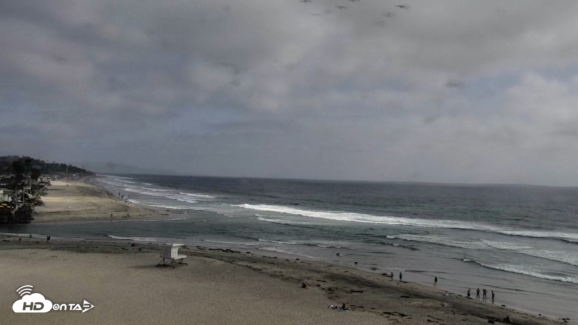 Snapshot of Del Mar Beach North Live Webcam taken May 21, 2026, 4:45pm PDT