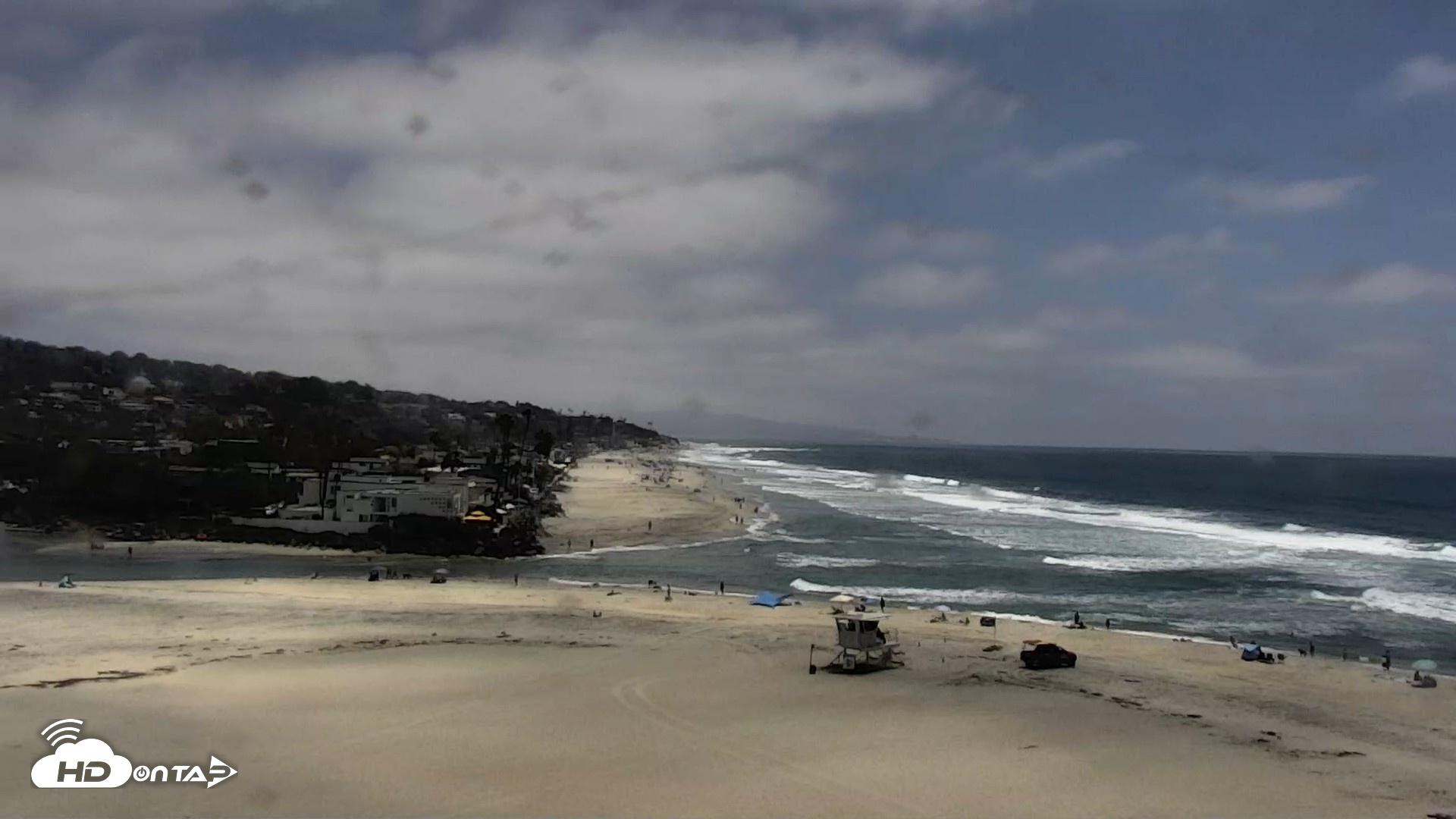 Snapshot of Del Mar Beach North Live Webcam taken Jul 6, 2026, 1:35pm PDT