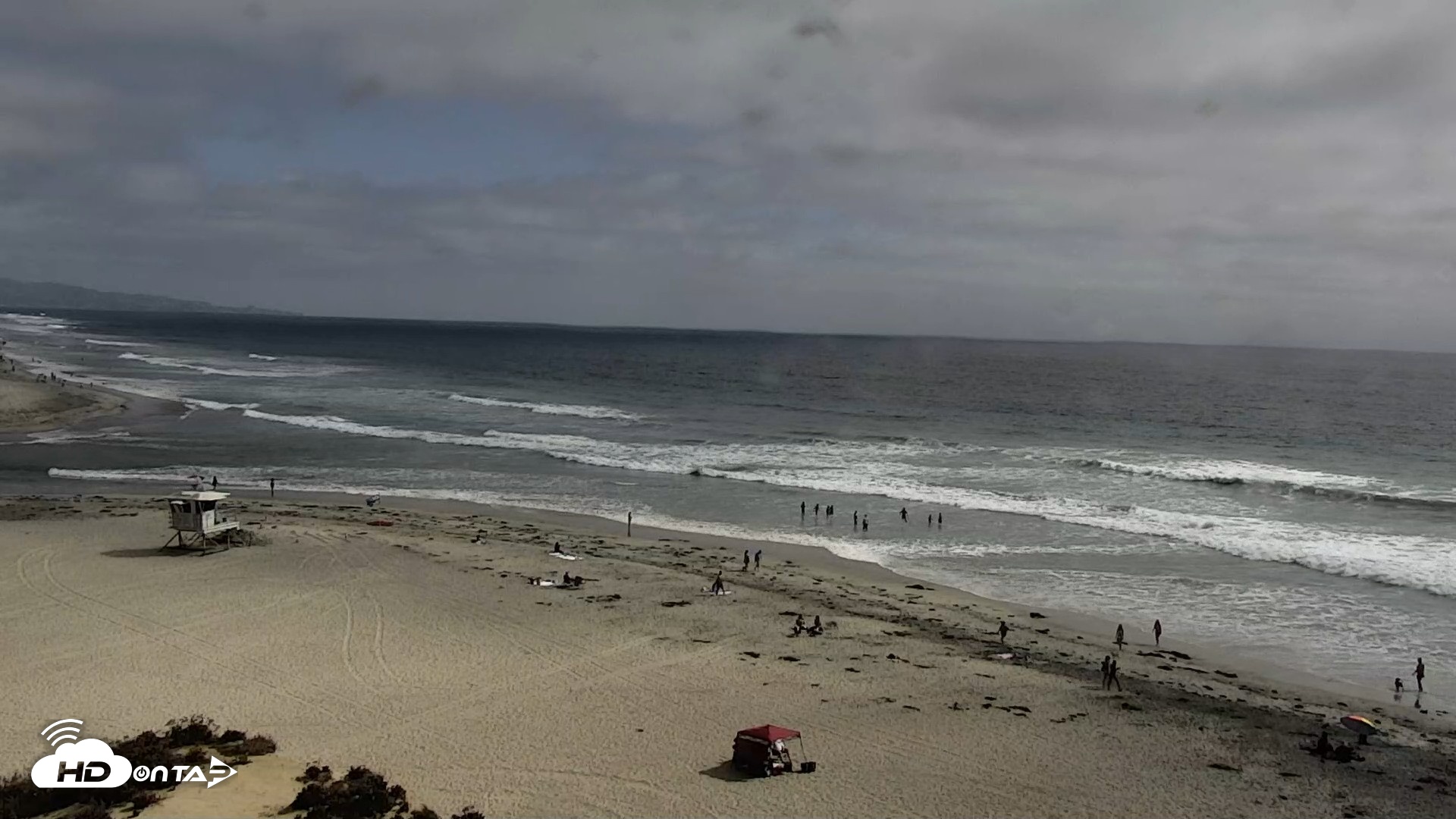 Snapshot of Del Mar Beach North Live Webcam taken Jun 10, 2026, 4:22pm PDT