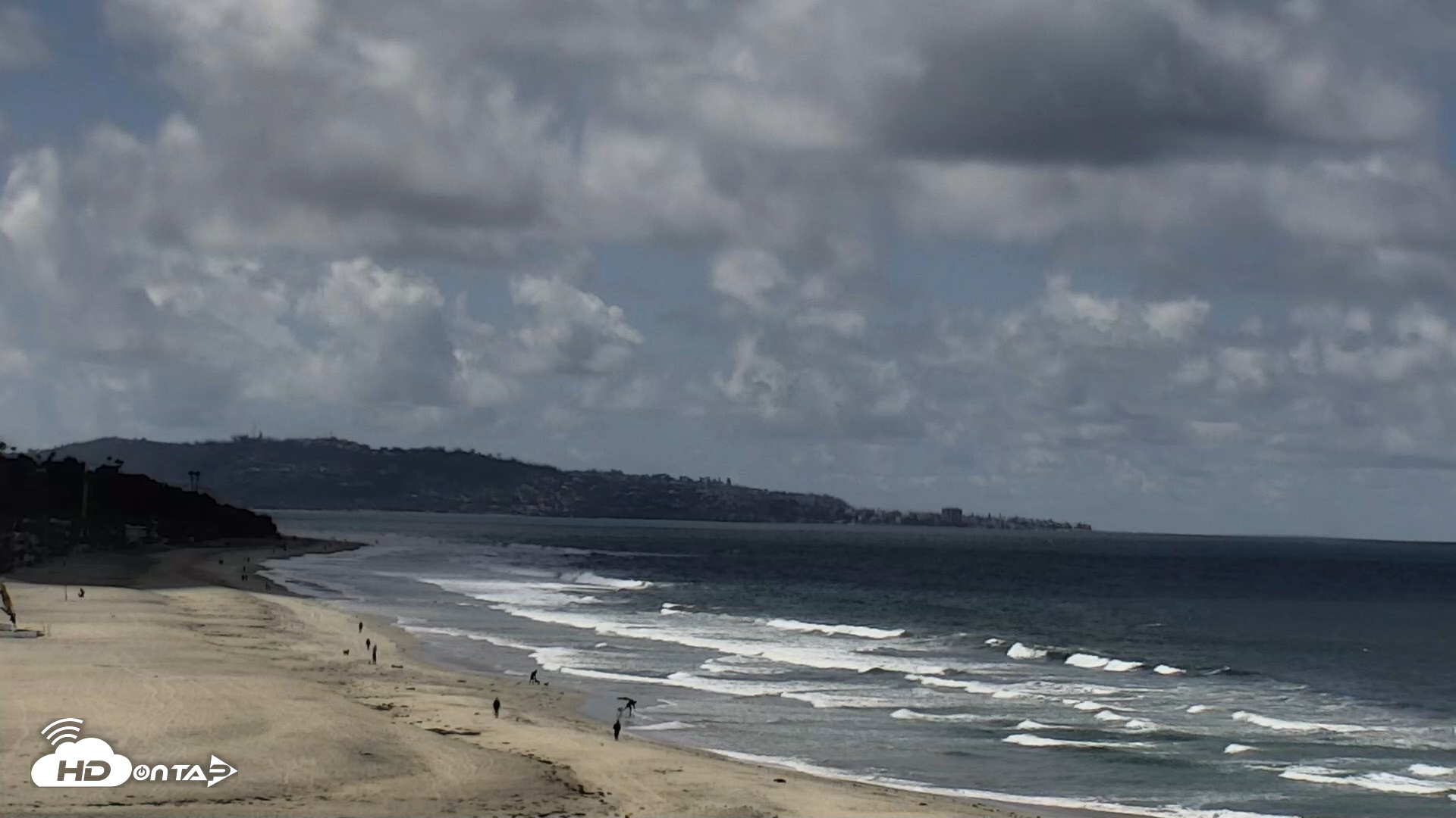 Snapshot of Del Mar Beach North Live Webcam taken May 5, 2026, 11:25am PDT