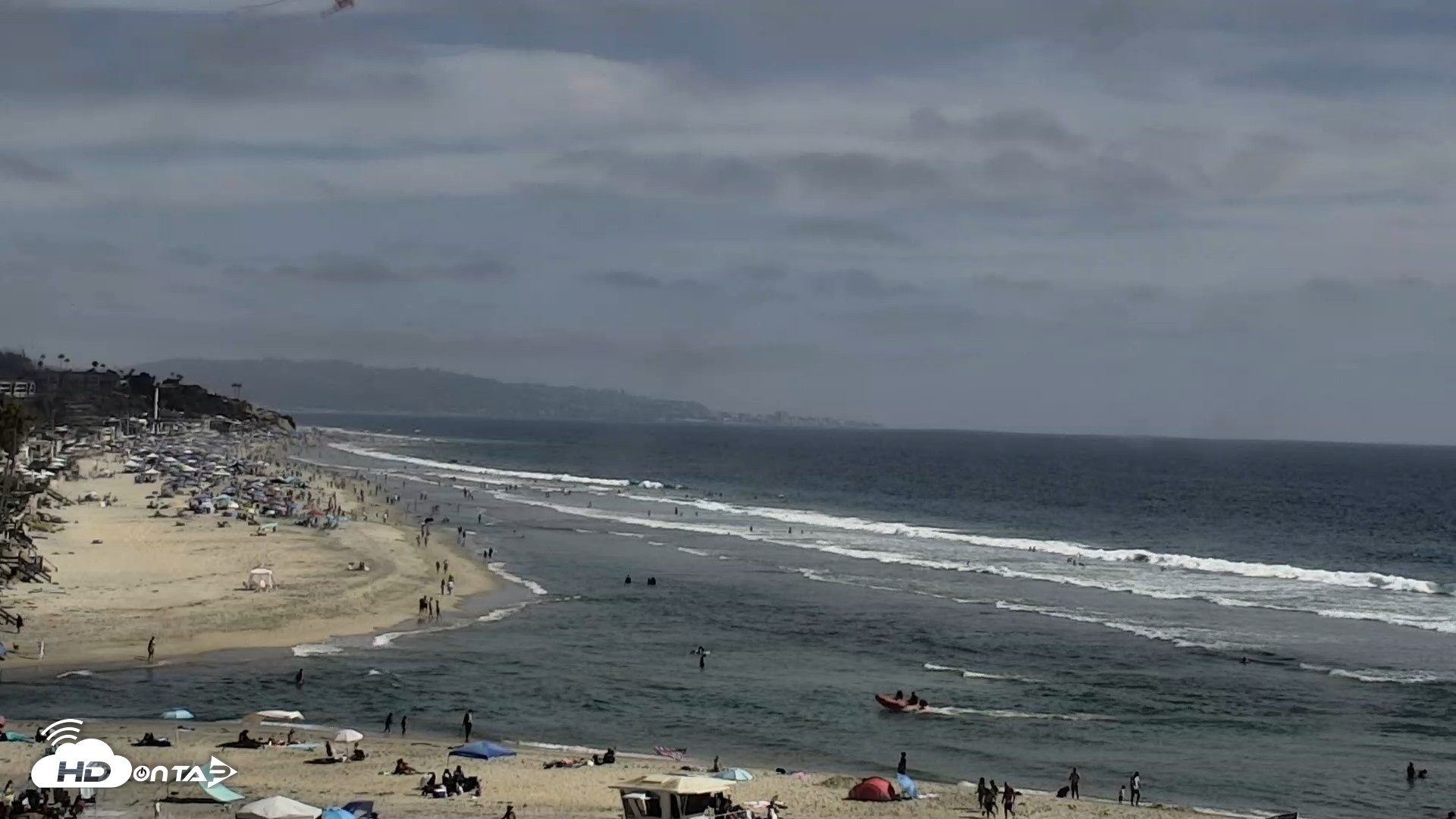 Snapshot of Del Mar Beach North Live Webcam taken Jul 4, 2026, 4:11pm PDT