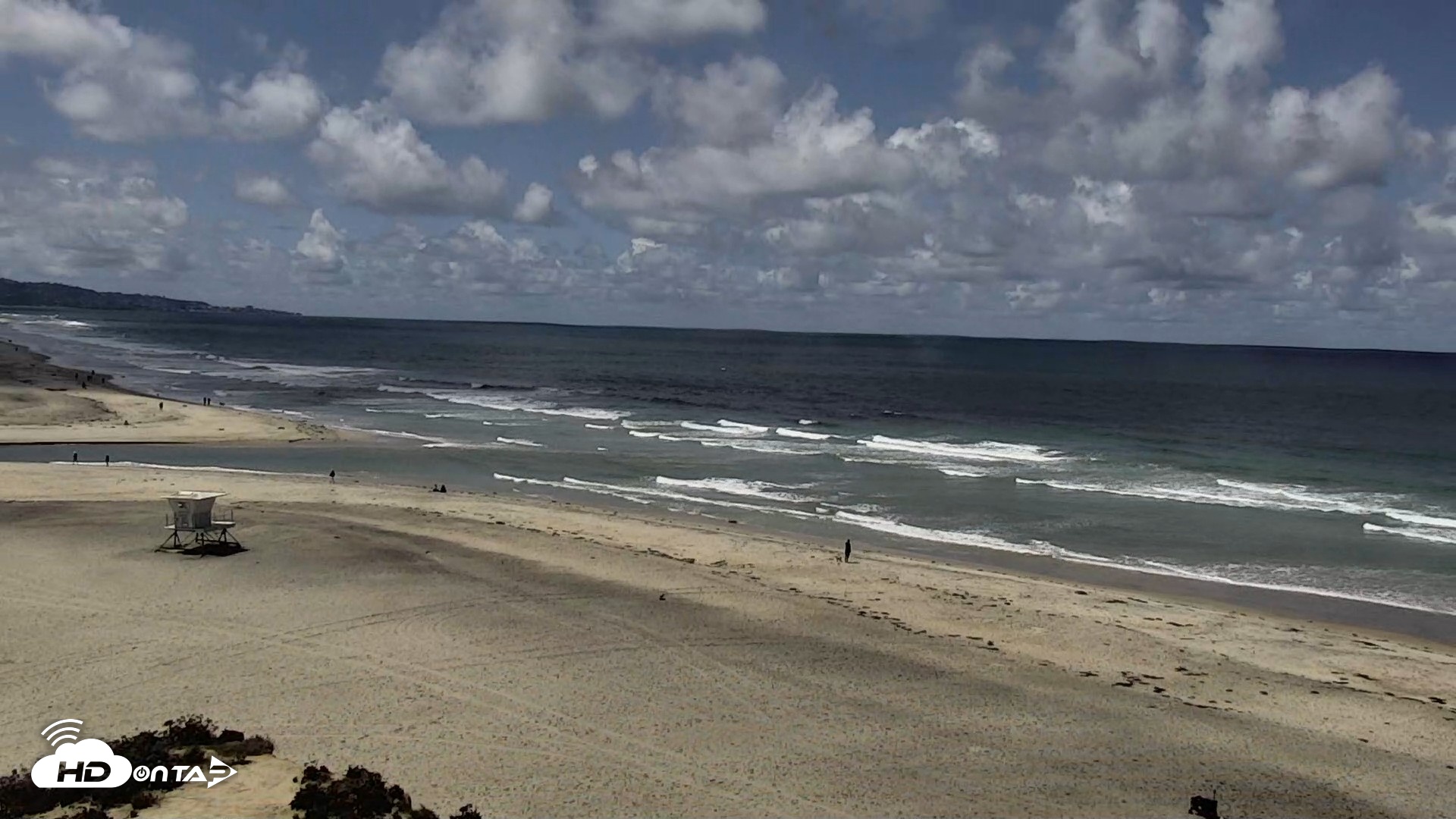 Snapshot of Del Mar Beach North Live Webcam taken May 5, 2026, 11:16am PDT