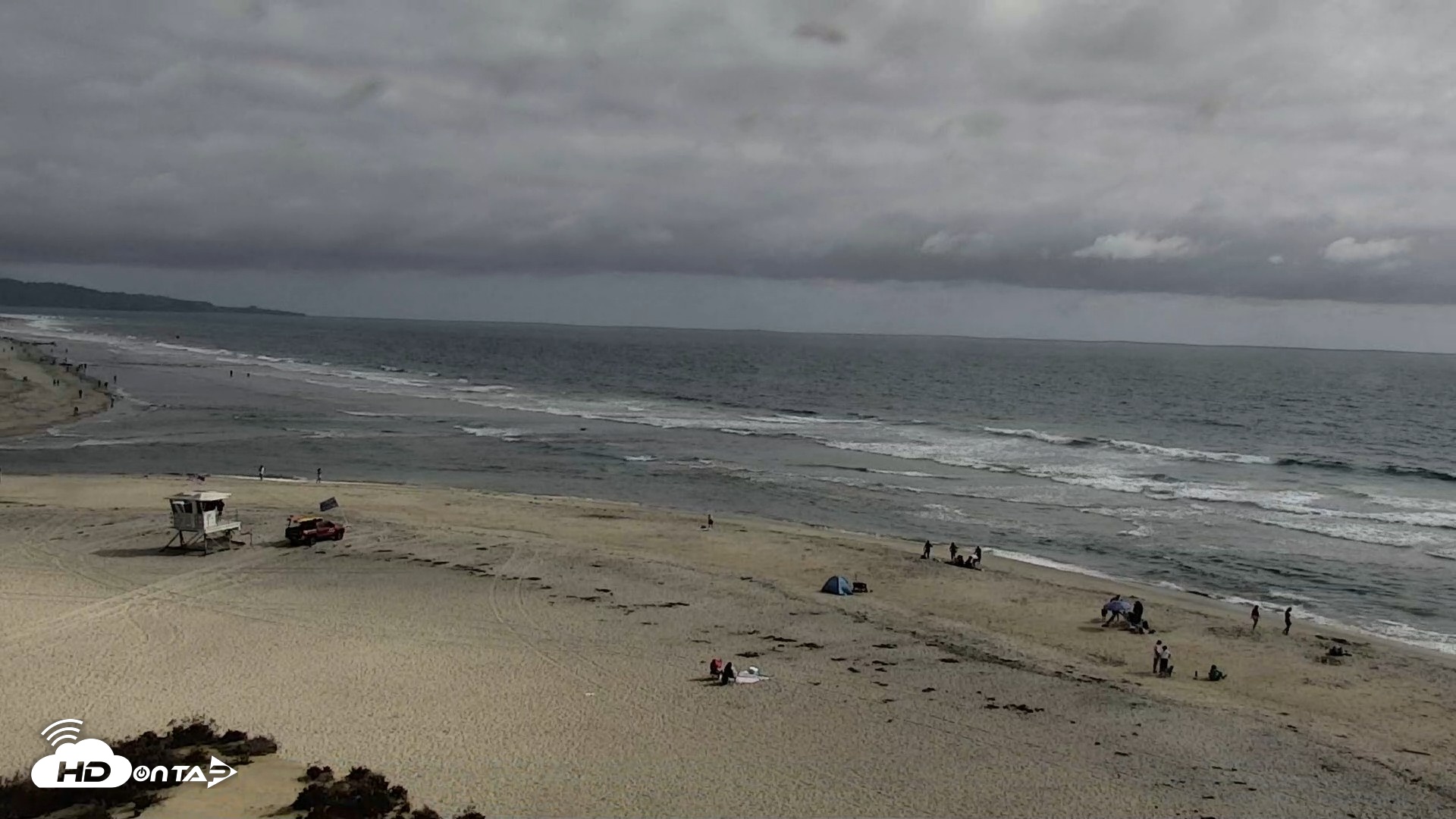 Snapshot of Del Mar Beach North Live Webcam taken Jun 30, 2026, 4:48pm PDT