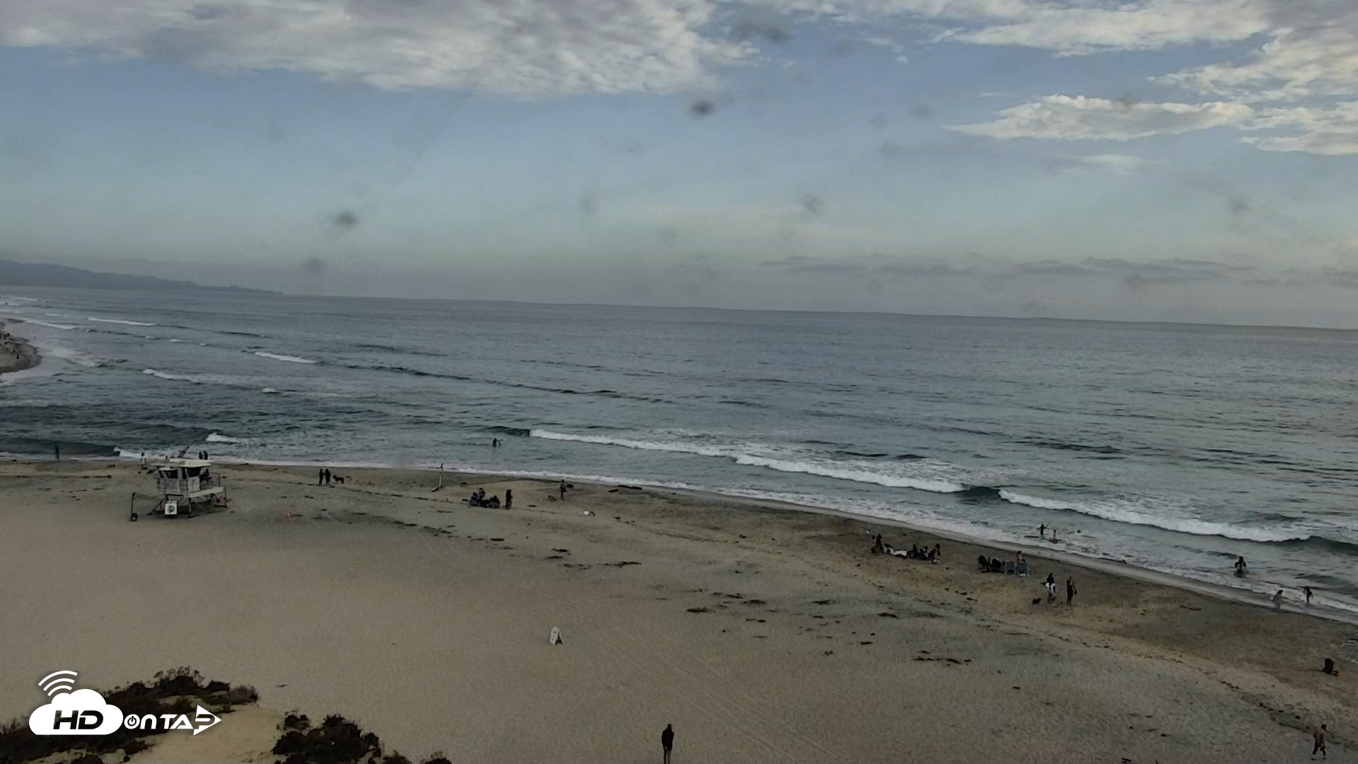 Snapshot of Del Mar Beach North Live Webcam taken Jul 12, 2026, 6:19pm PDT