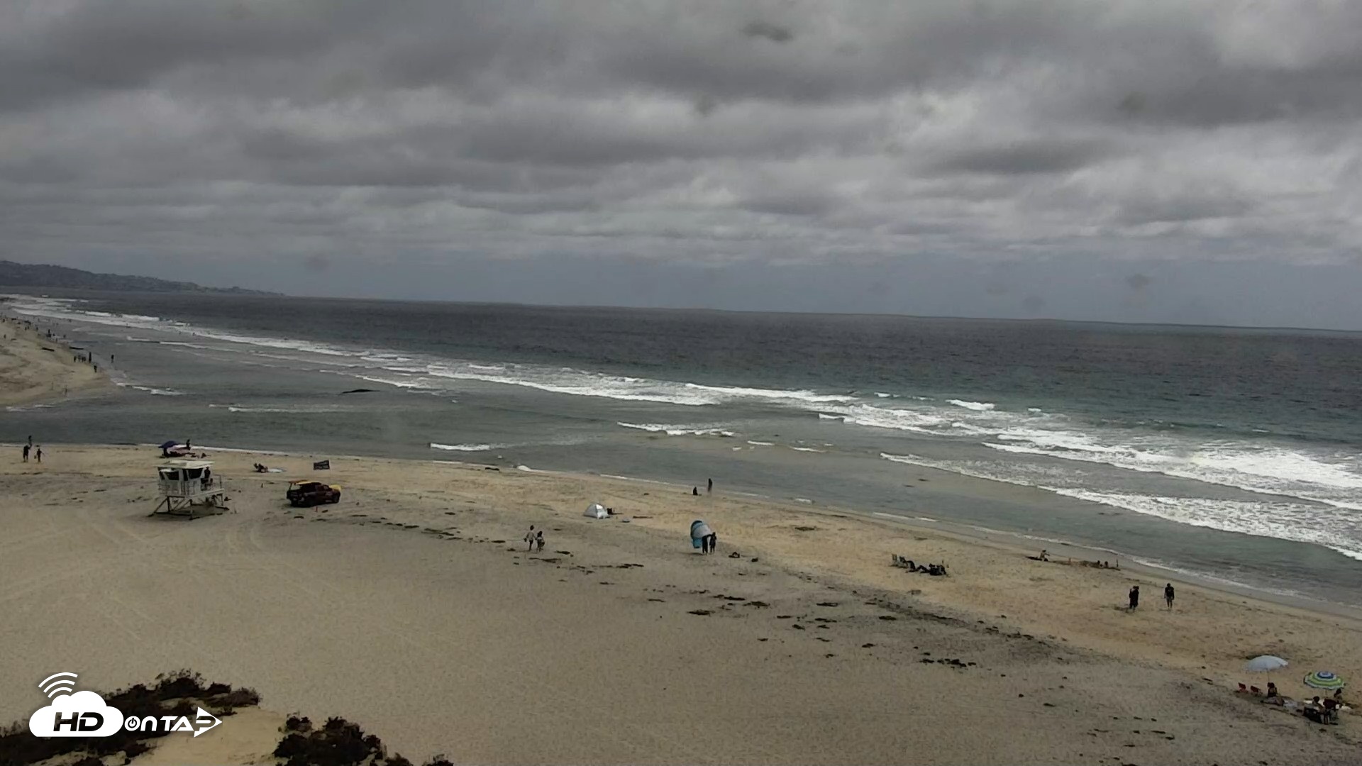 Snapshot of Del Mar Beach North Live Webcam taken Jul 1, 2026, 2:52pm PDT
