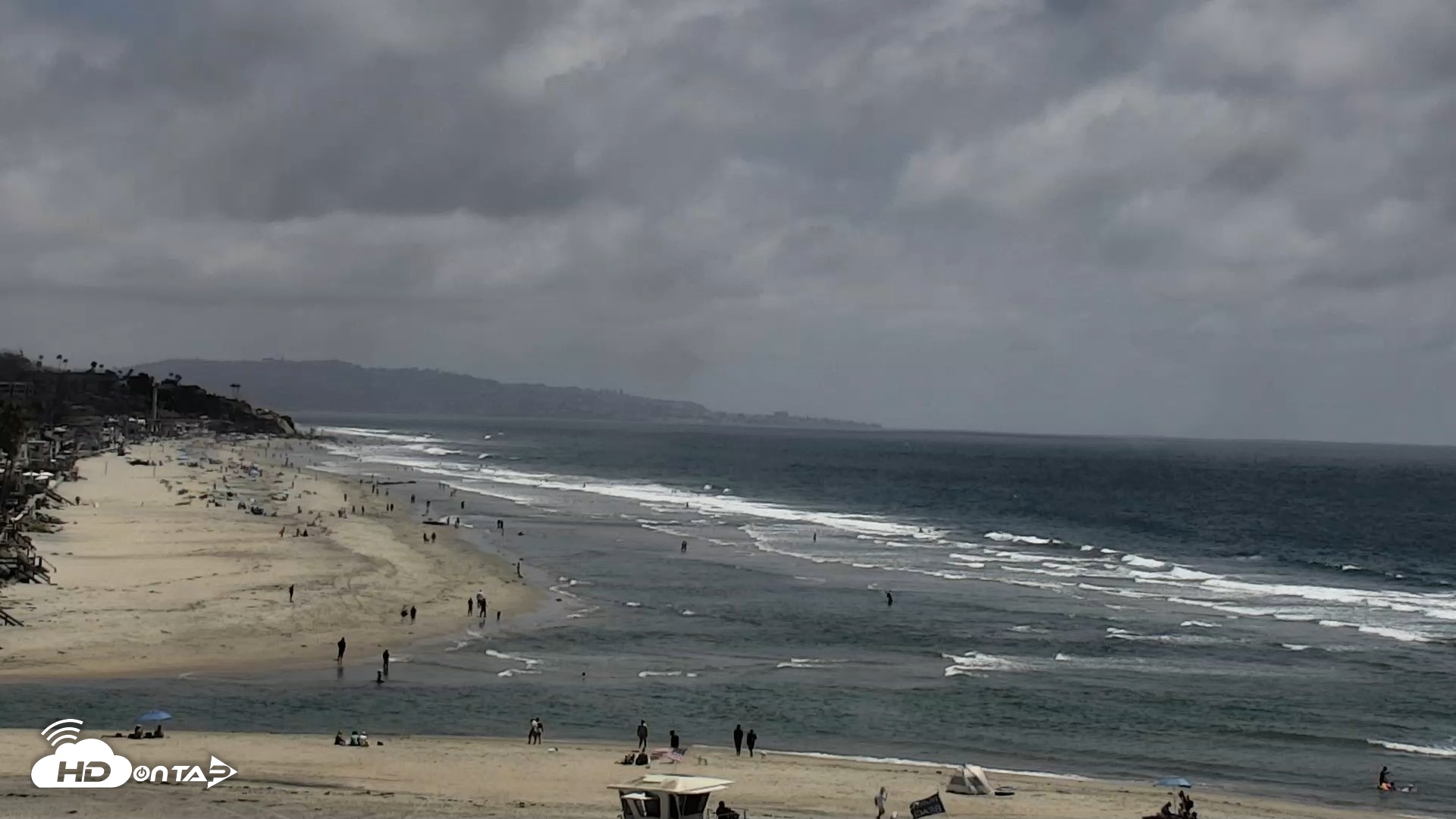 Snapshot of Del Mar Beach North Live Webcam taken Jun 30, 2026, 2:15pm PDT