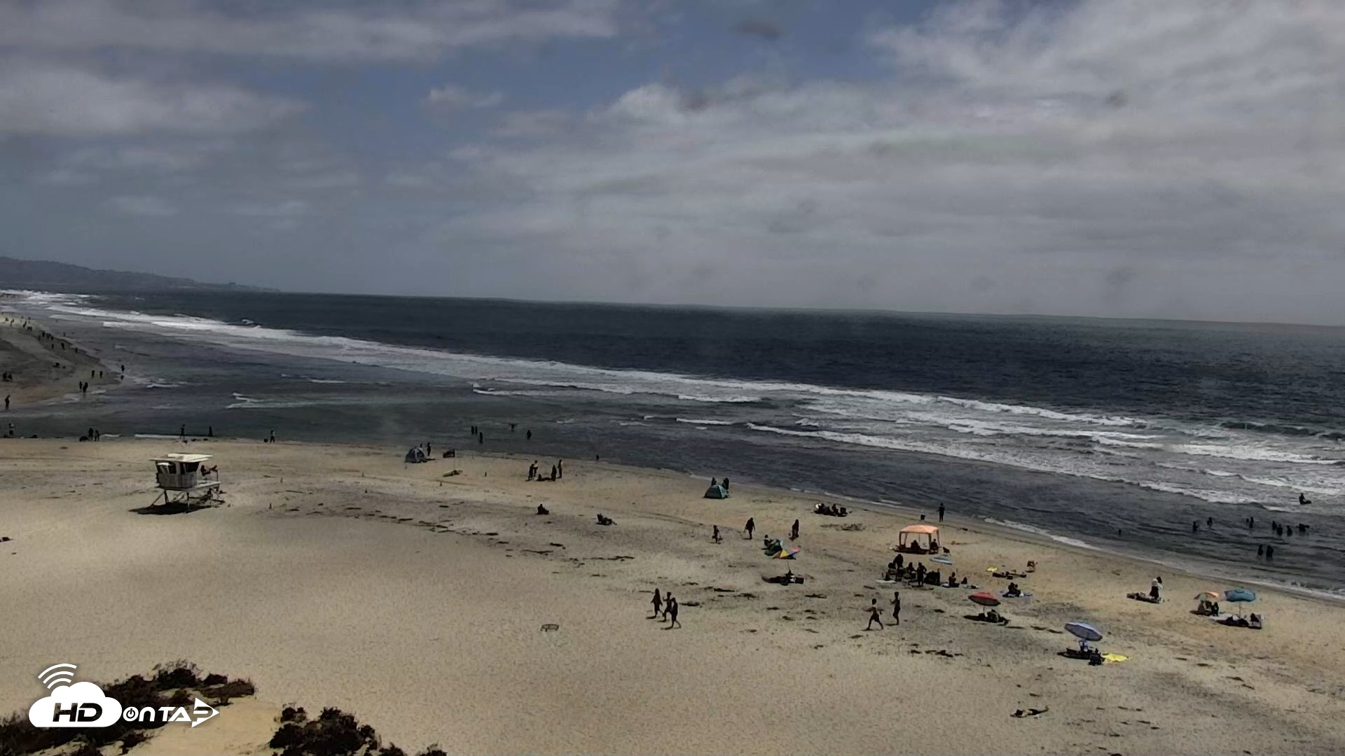 Snapshot of Del Mar Beach North Live Webcam taken Jun 28, 2026, 2:28pm PDT