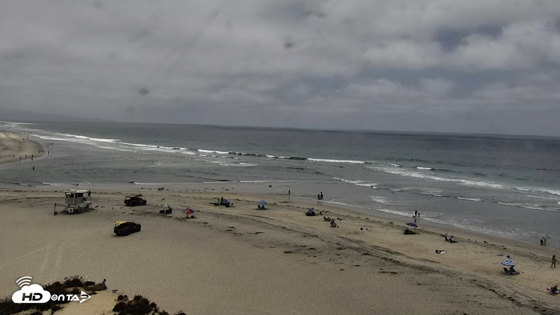 Snapshot of Del Mar Beach North Live Webcam taken Jul 14, 2026, 1:57pm PDT