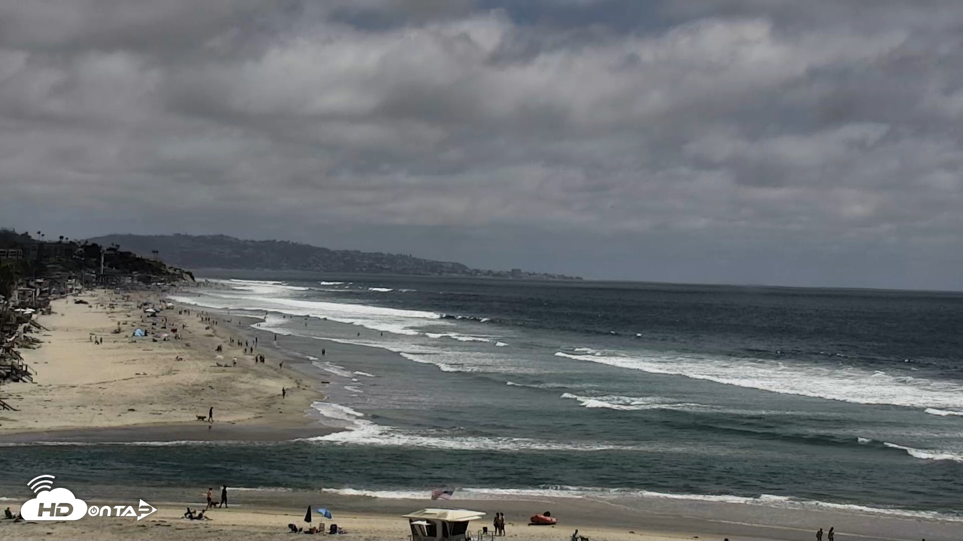 Snapshot of Del Mar Beach North Live Webcam taken Jun 19, 2026, 2:43pm PDT