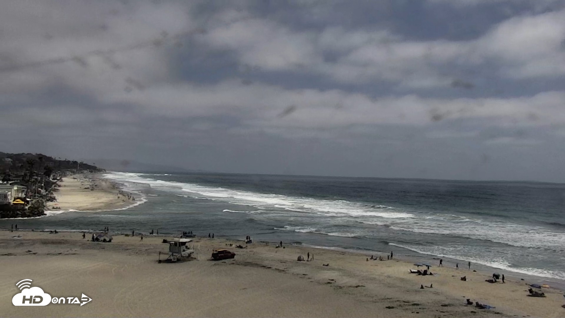 Snapshot of Del Mar Beach North Live Webcam taken Jul 8, 2026, 2:52pm PDT