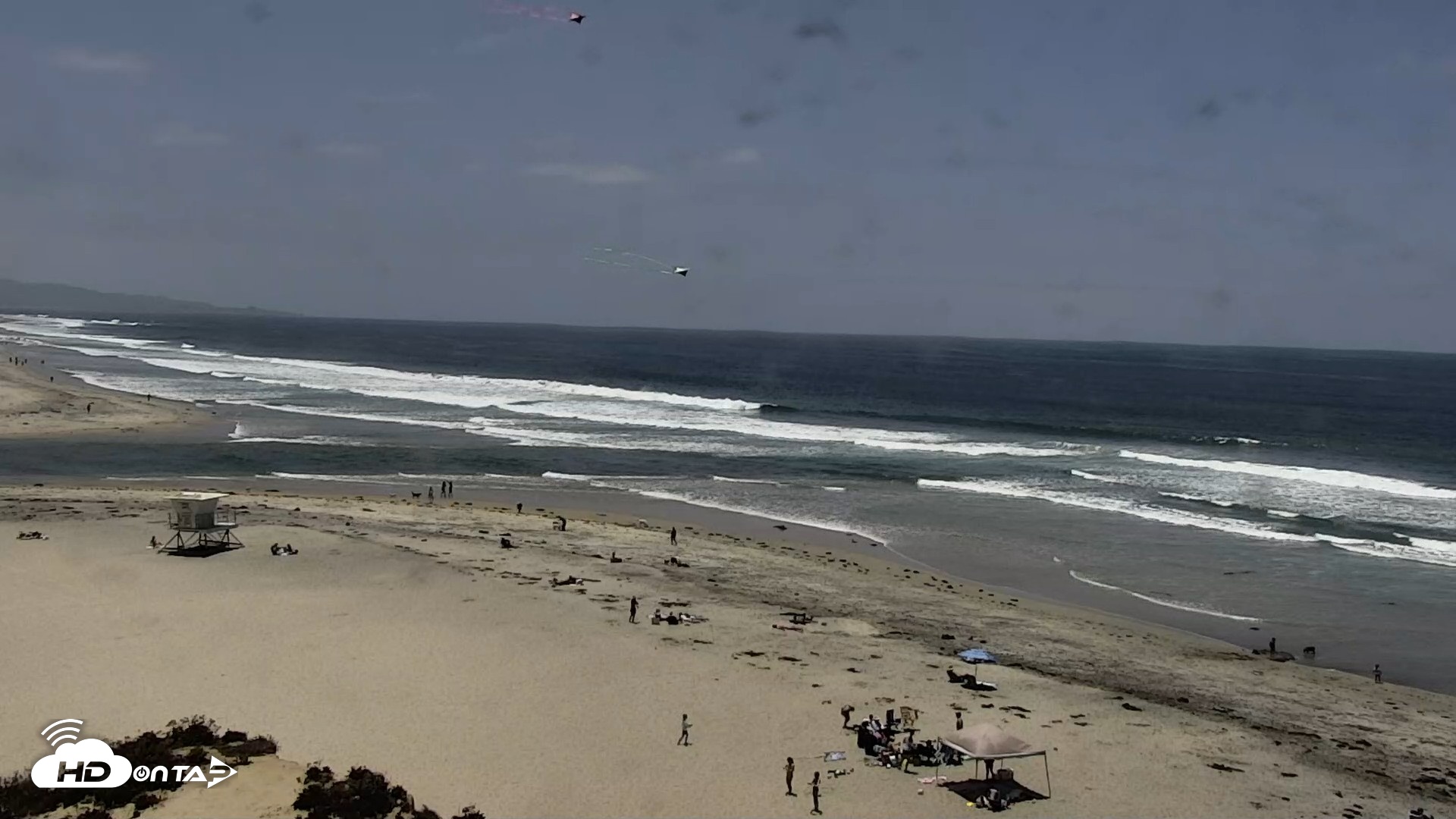 Snapshot of Del Mar Beach North Live Webcam taken Jun 2, 2026, 12:37pm PDT