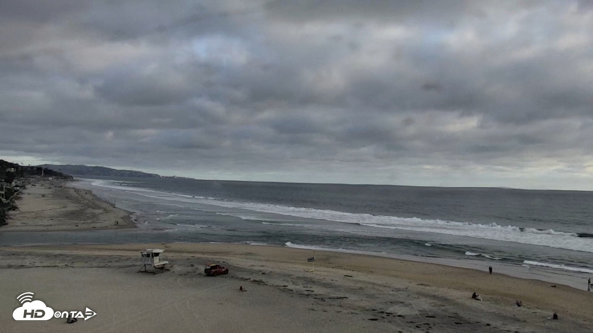 Snapshot of Del Mar Beach North Live Webcam taken Jun 19, 2026, 7:13pm PDT