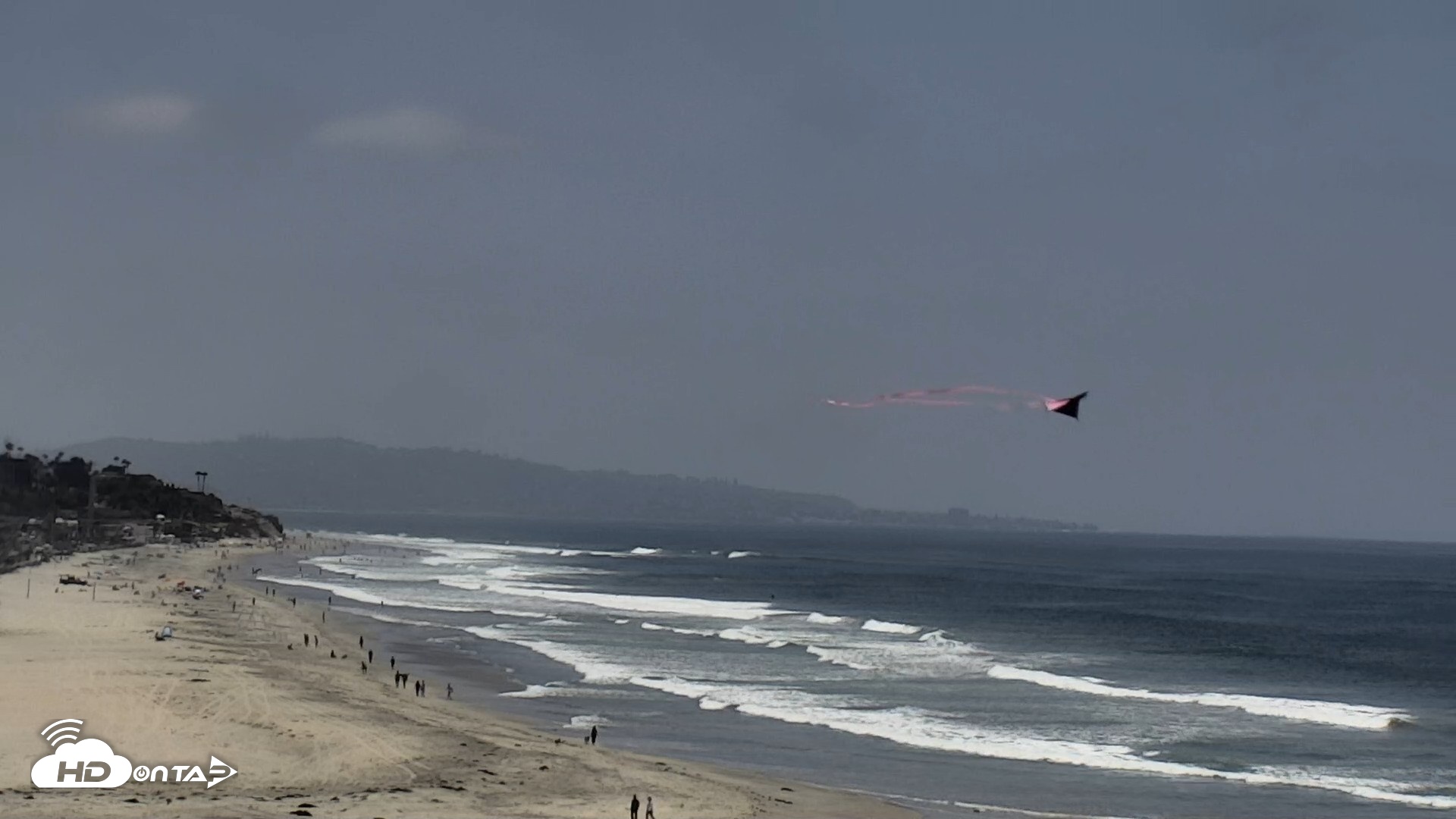Snapshot of Del Mar Beach North Live Webcam taken Jun 2, 2026, 12:49pm PDT