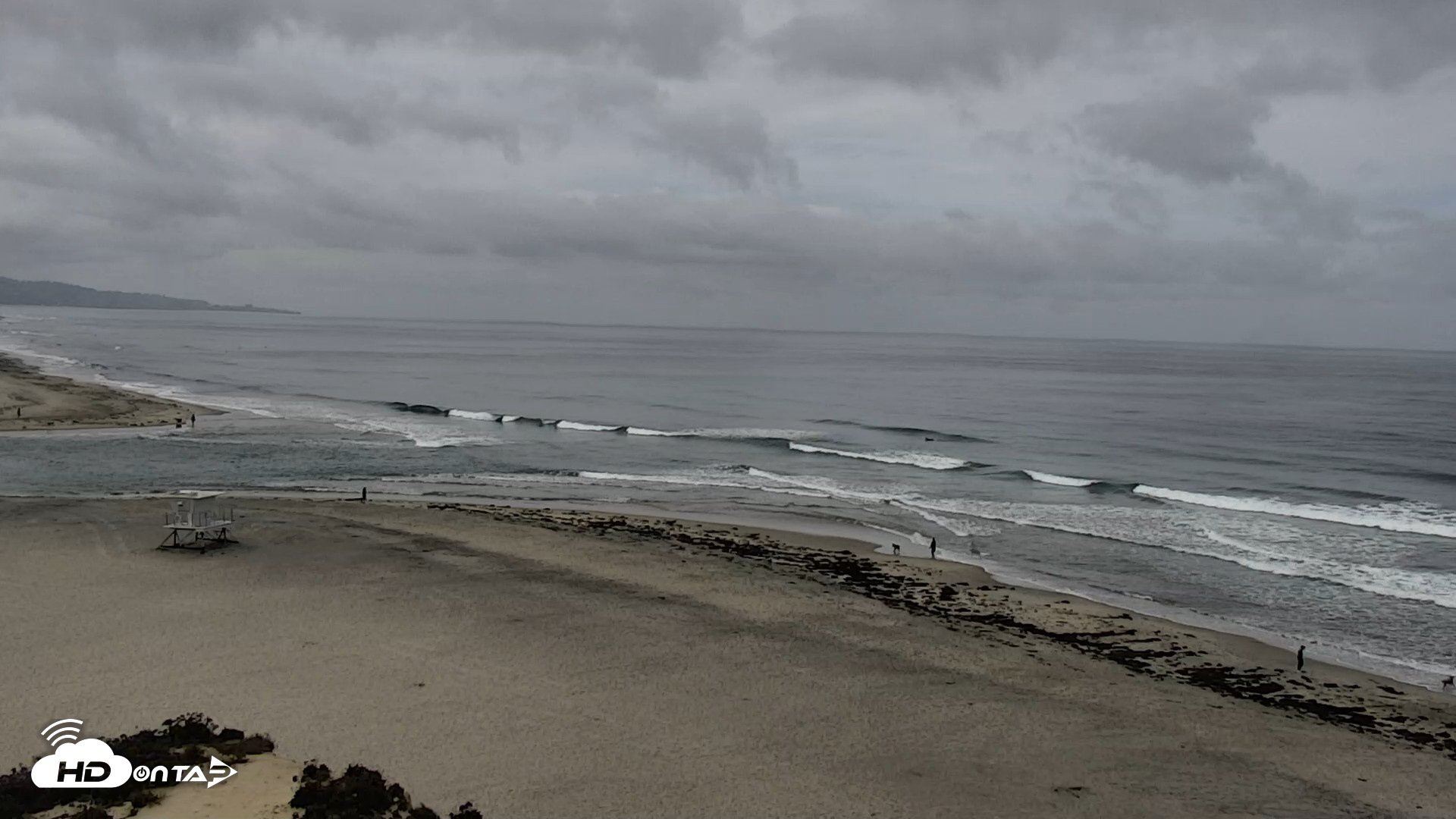 Snapshot of Del Mar Beach North Live Webcam taken Apr 16, 2026, 9:25am PDT