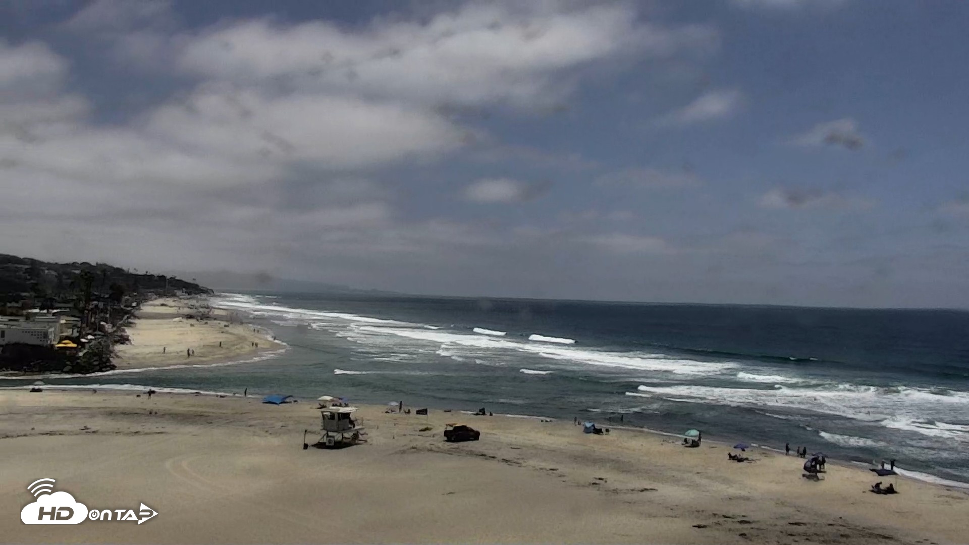 Snapshot of Del Mar Beach North Live Webcam taken Jul 6, 2026, 1:34pm PDT