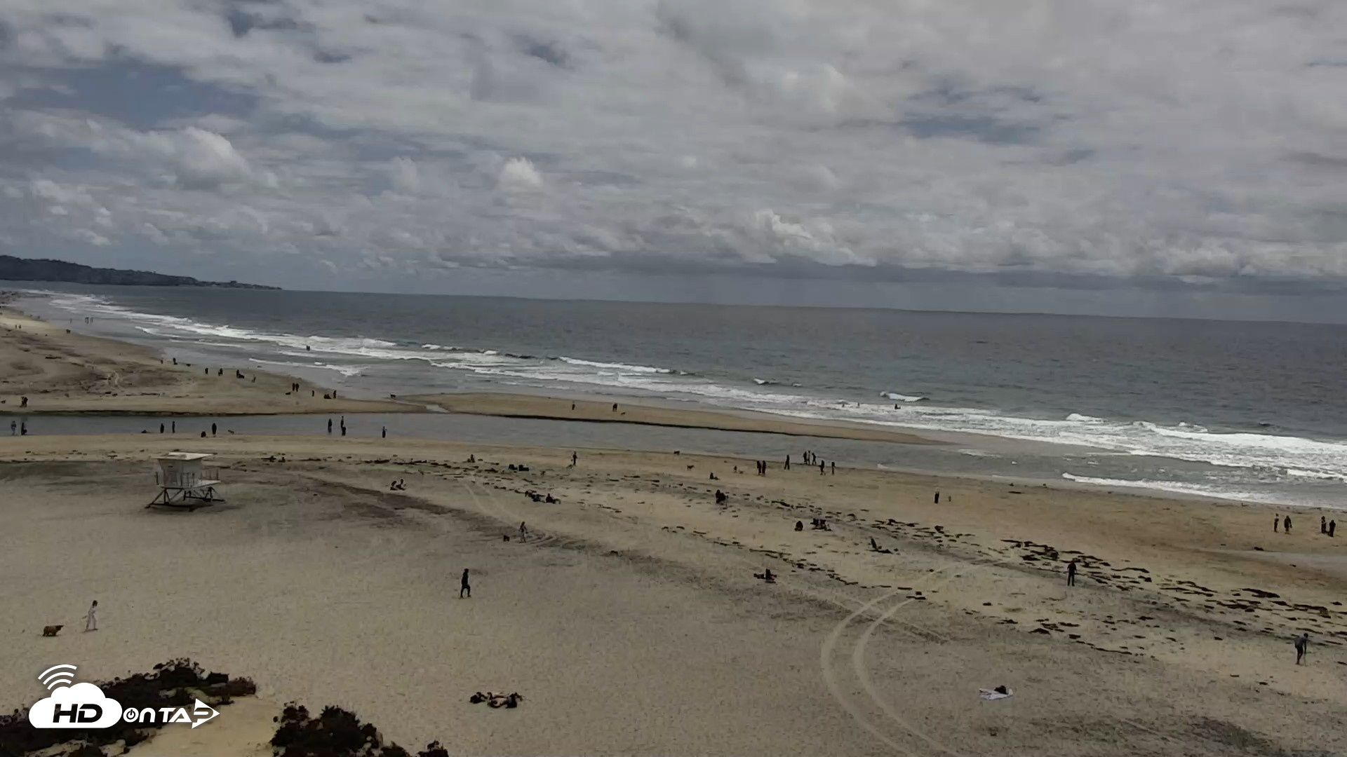 Snapshot of Del Mar Beach North Live Webcam taken Apr 26, 2026, 1:43pm PDT