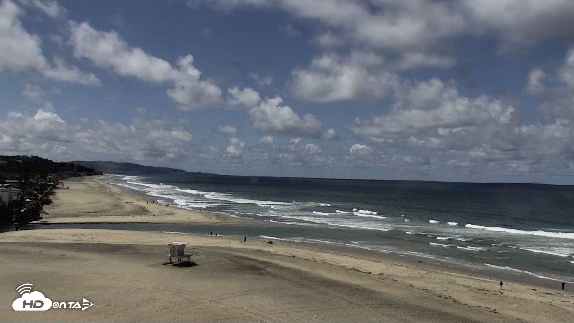 Snapshot of Del Mar Beach North Live Webcam taken May 5, 2026, 11:14am PDT