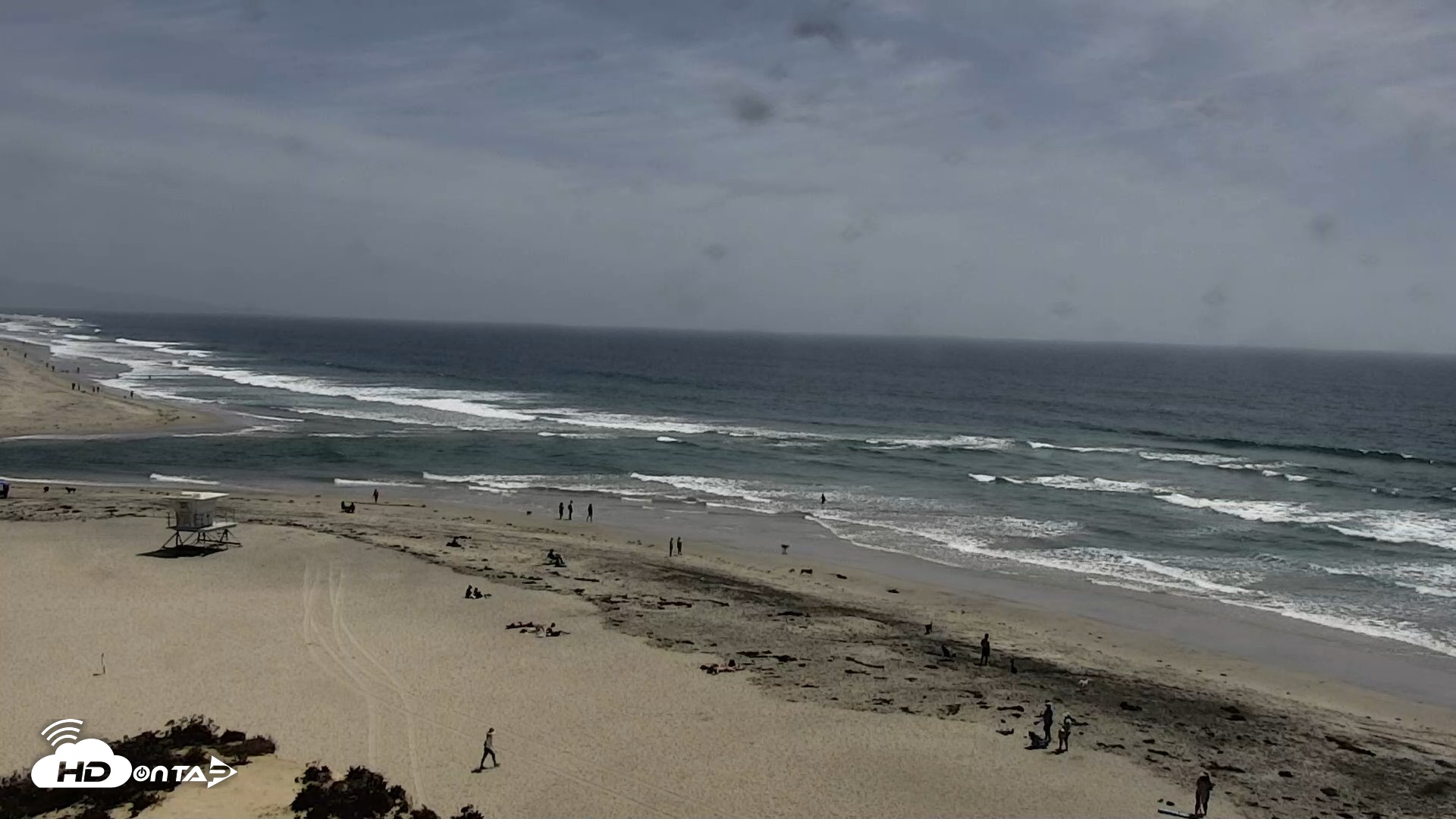 Snapshot of Del Mar Beach North Live Webcam taken May 19, 2026, 2:26pm PDT