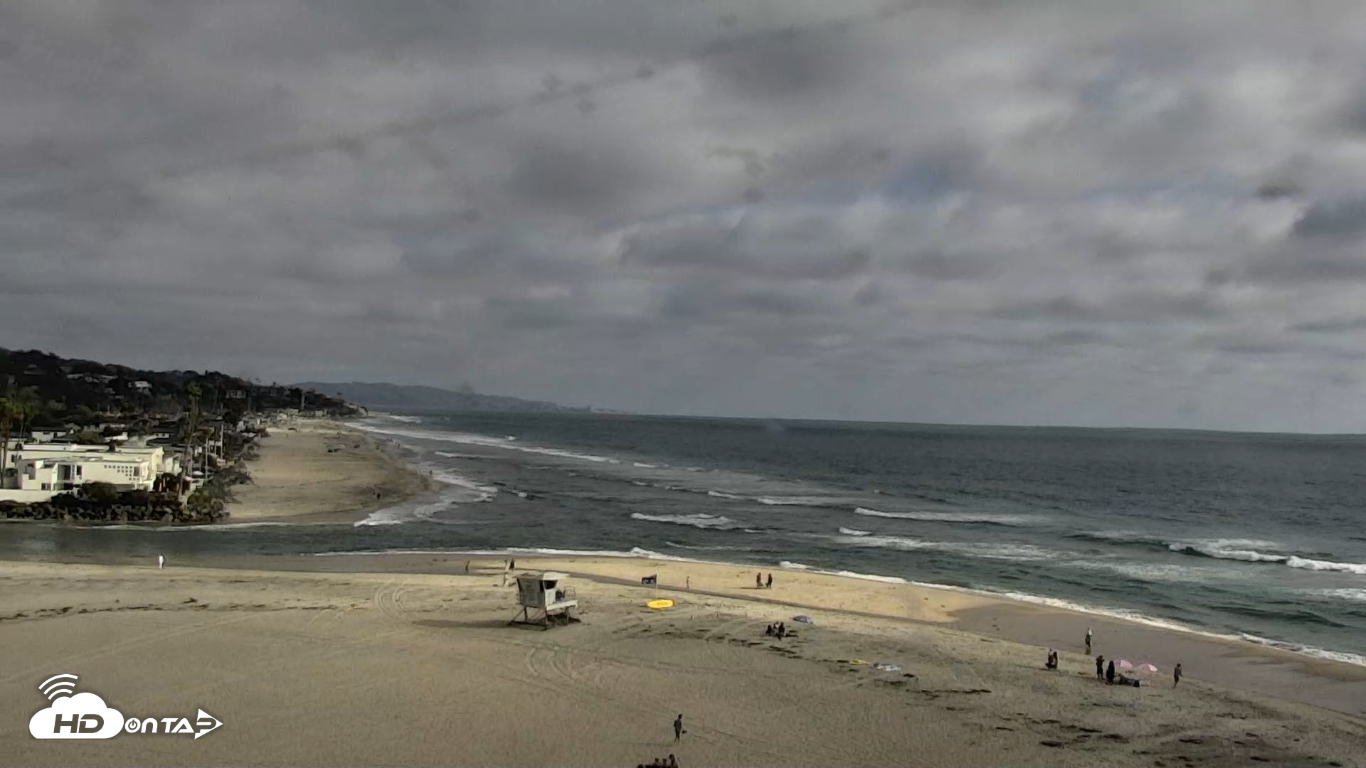 Snapshot of Del Mar Beach North Live Webcam taken Jun 25, 2026, 5:45pm PDT