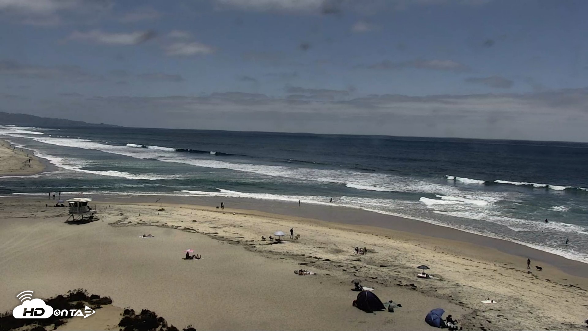 Snapshot of Del Mar Beach North Live Webcam taken Jun 17, 2026, 1:07pm PDT