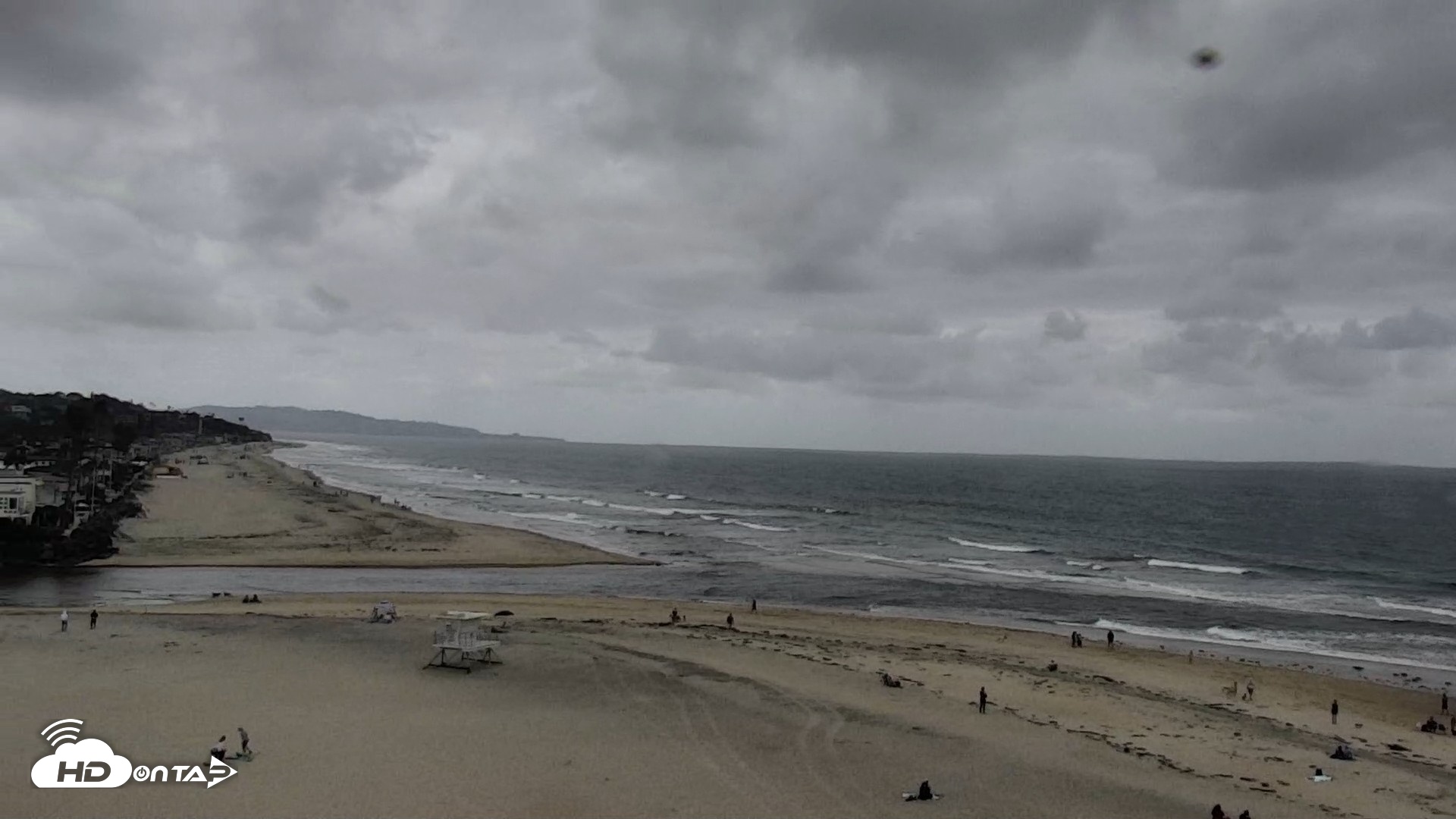 Snapshot of Del Mar Beach North Live Webcam taken Apr 25, 2026, 3:35pm PDT