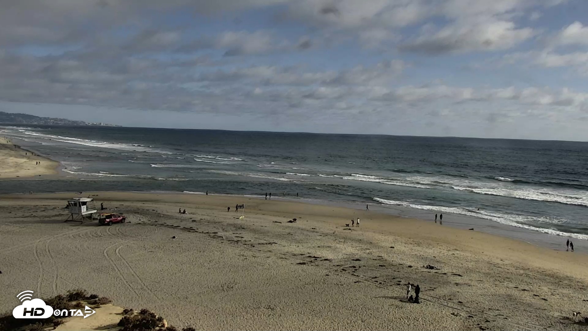 Snapshot of Del Mar Beach North Live Webcam taken Jun 19, 2026, 6:02pm PDT