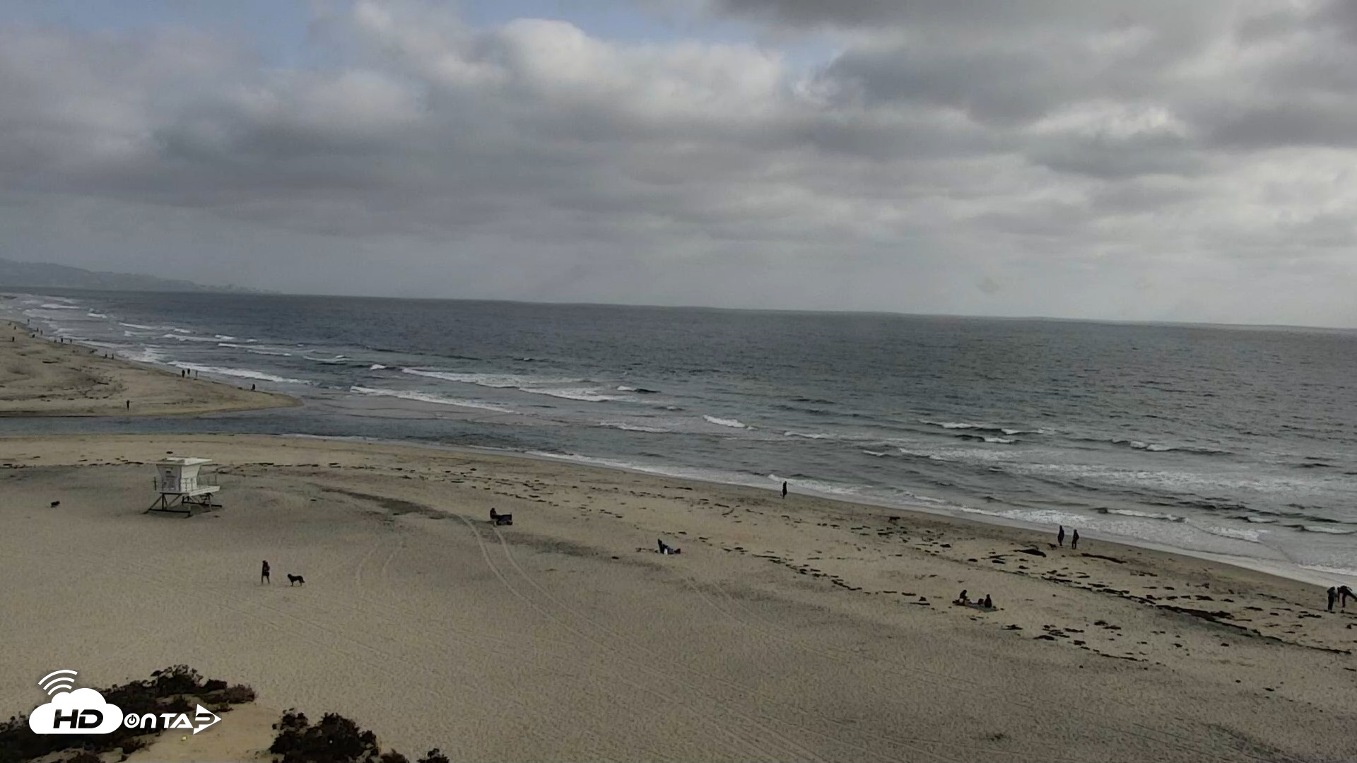 Snapshot of Del Mar Beach North Live Webcam taken Apr 30, 2026, 5:21pm PDT
