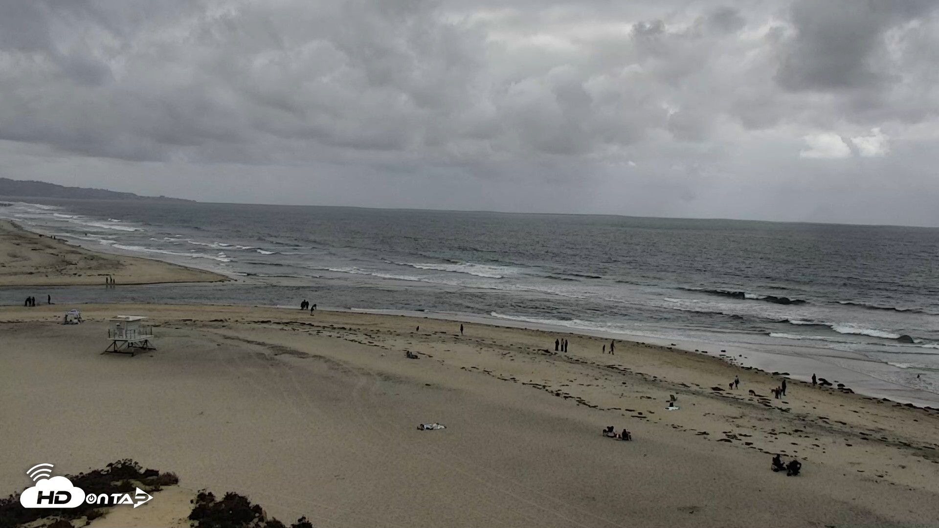 Snapshot of Del Mar Beach North Live Webcam taken Apr 25, 2026, 3:57pm PDT