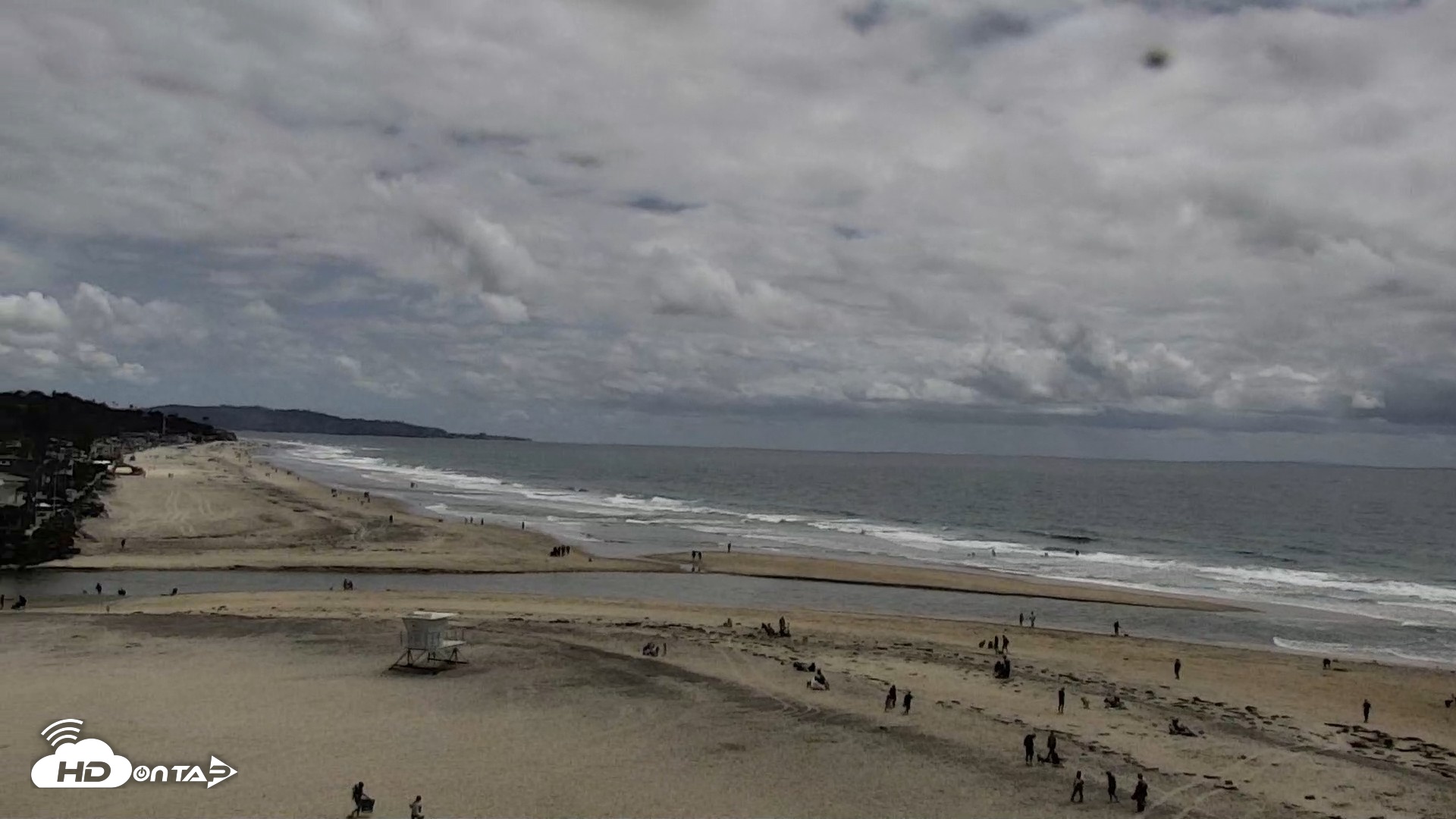 Snapshot of Del Mar Beach North Live Webcam taken Apr 26, 2026, 1:53pm PDT