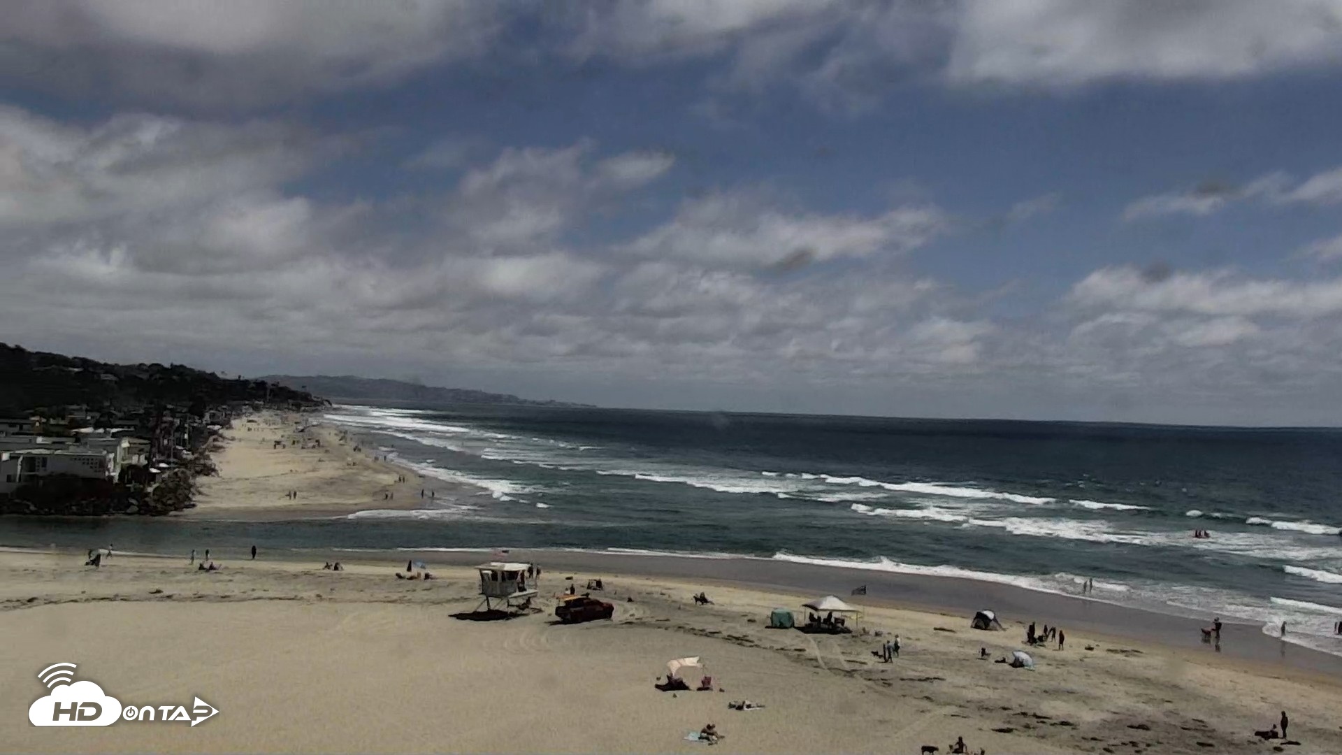 Snapshot of Del Mar Beach North Live Webcam taken Jun 19, 2026, 2:50pm PDT