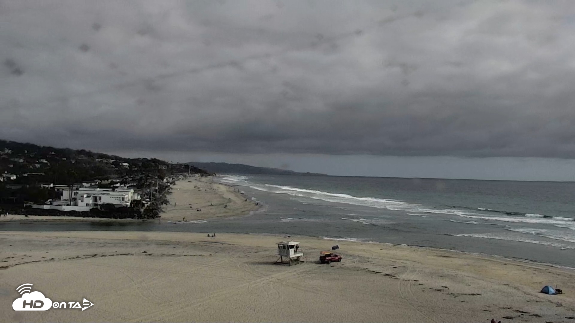 Snapshot of Del Mar Beach North Live Webcam taken Jun 30, 2026, 5:13pm PDT