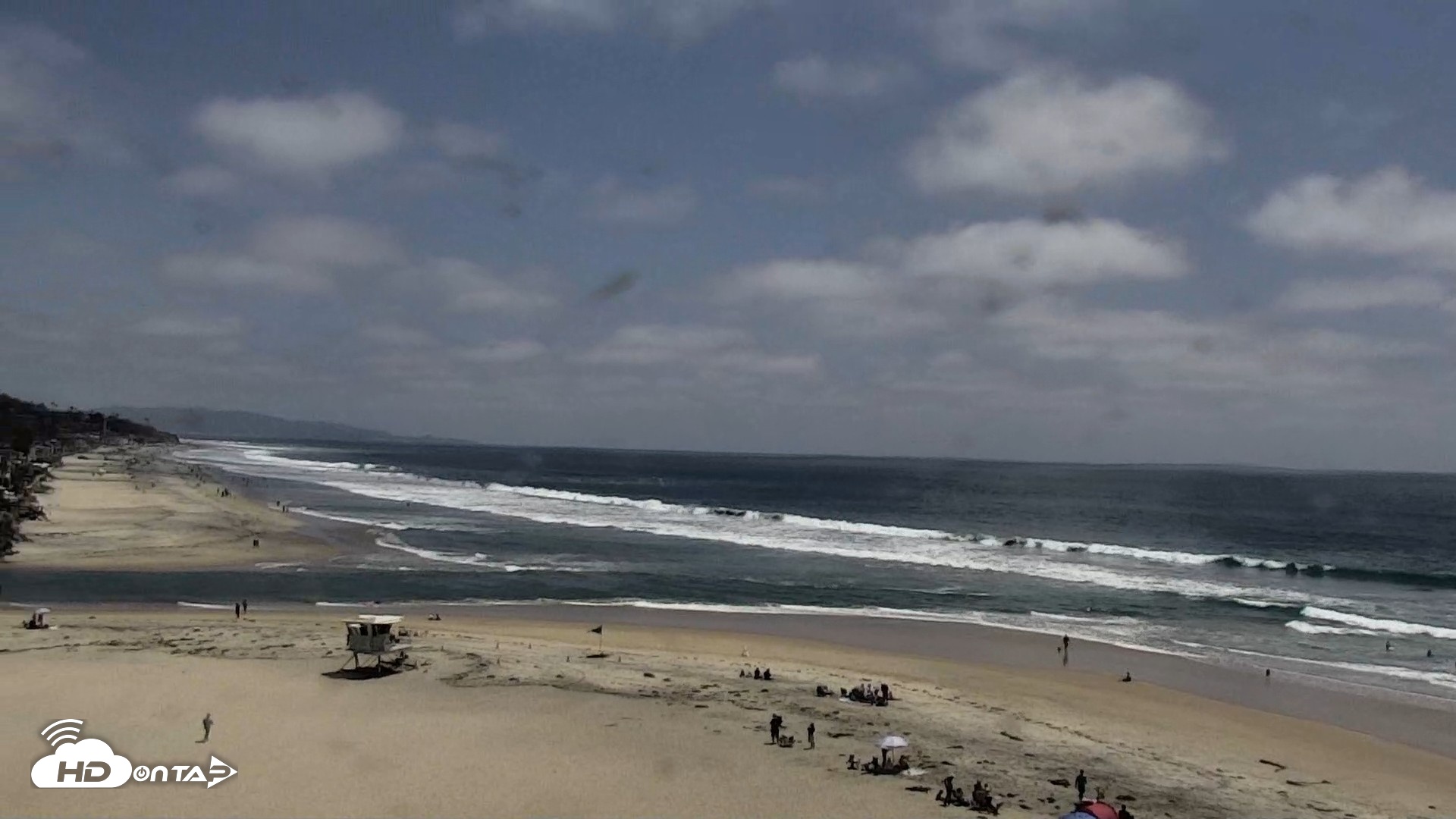 Snapshot of Del Mar Beach North Live Webcam taken Jun 16, 2026, 2:14pm PDT