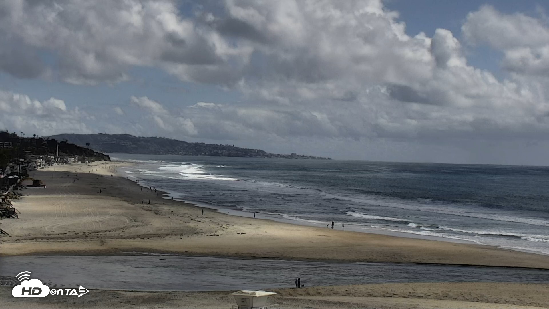 Snapshot of Del Mar Beach North Live Webcam taken Apr 13, 2026, 3:18pm PDT