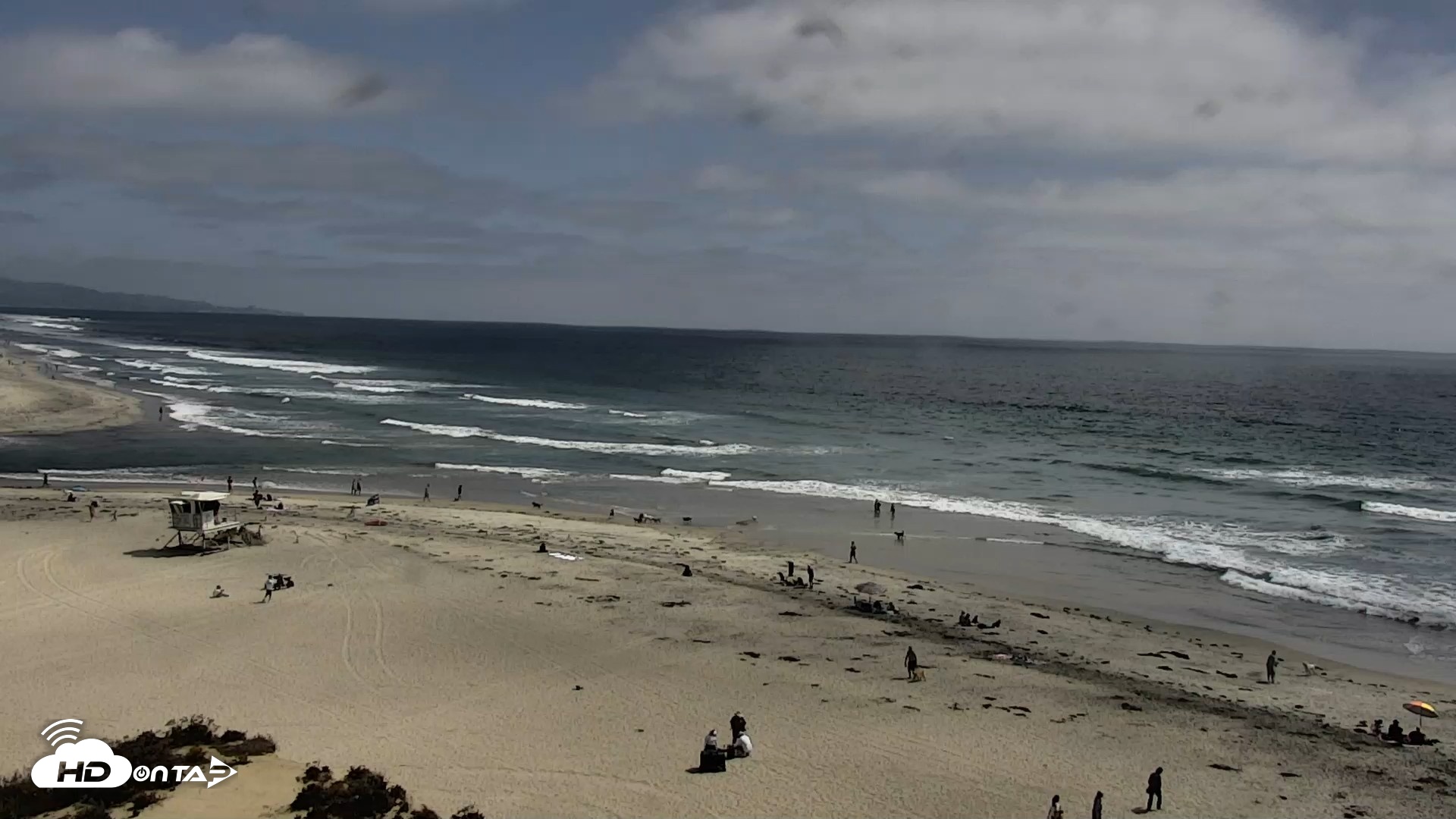Snapshot of Del Mar Beach North Live Webcam taken Jun 10, 2026, 3:18pm PDT