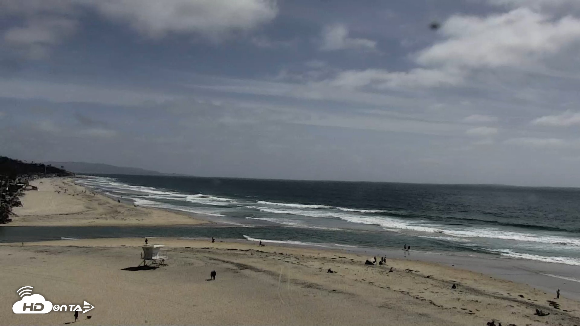 Snapshot of Del Mar Beach North Live Webcam taken Apr 24, 2026, 3:22pm PDT