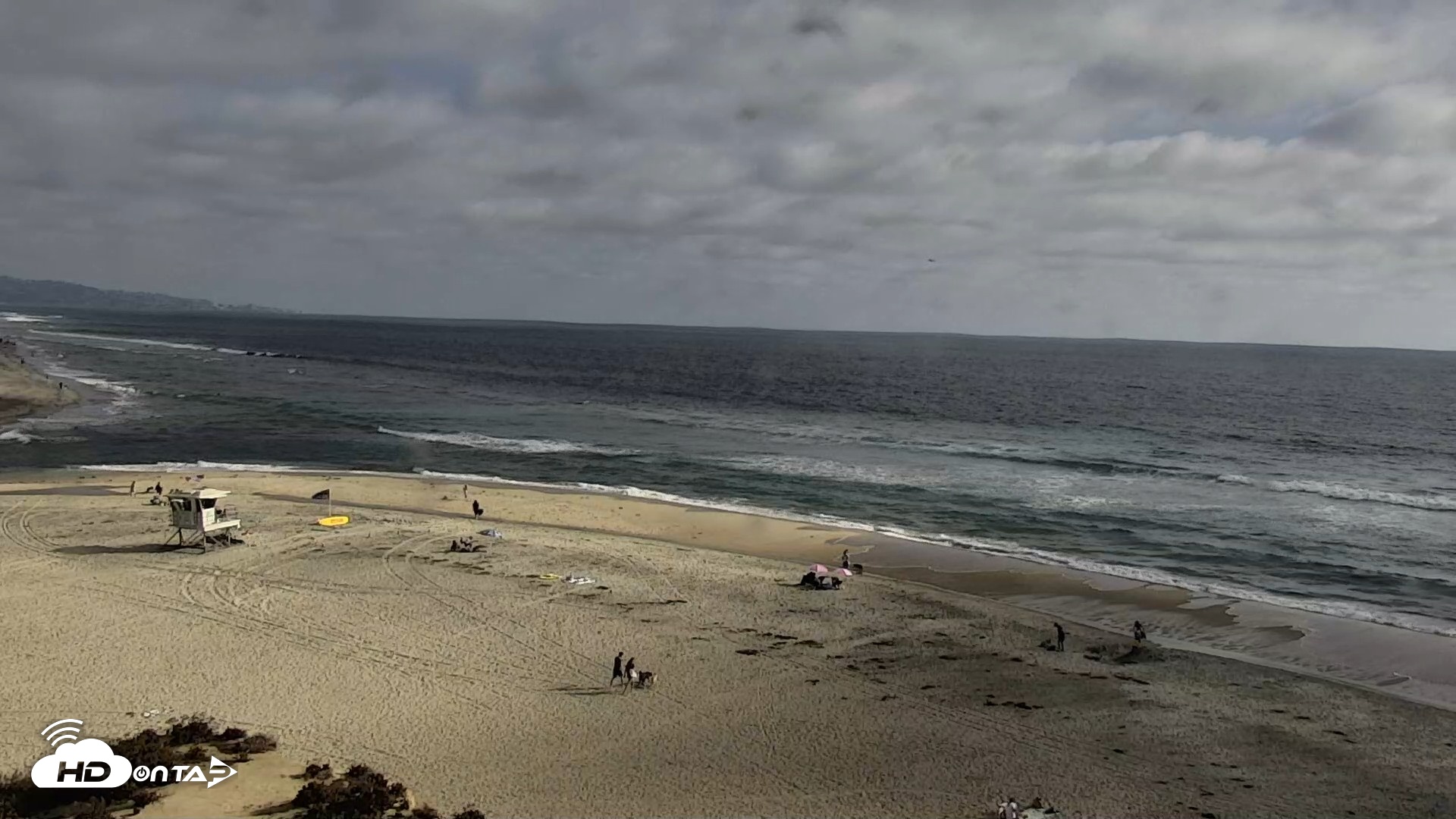 Snapshot of Del Mar Beach North Live Webcam taken Jun 25, 2026, 5:38pm PDT