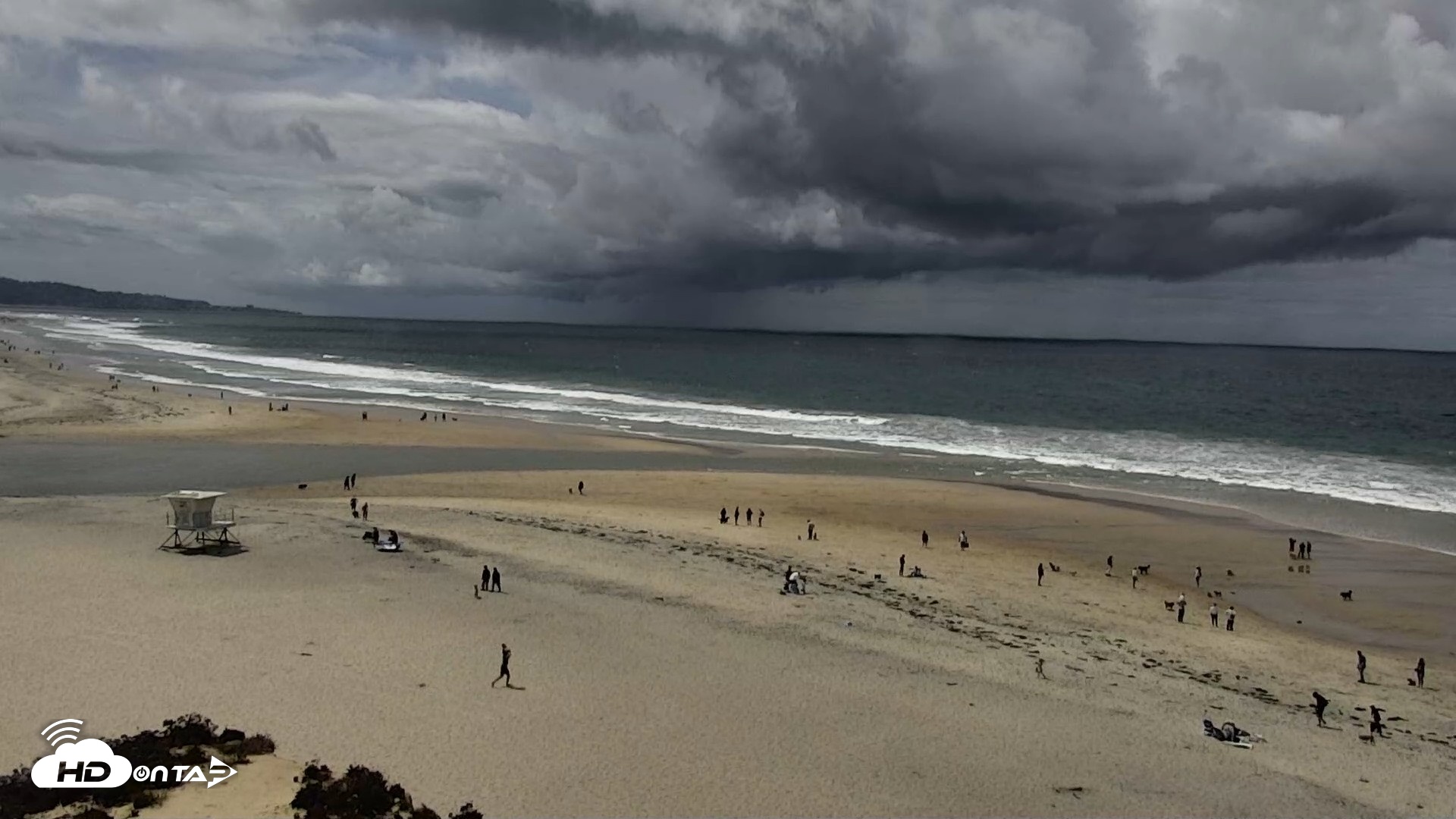 Snapshot of Del Mar Beach North Live Webcam taken Apr 12, 2026, 11:30am PDT