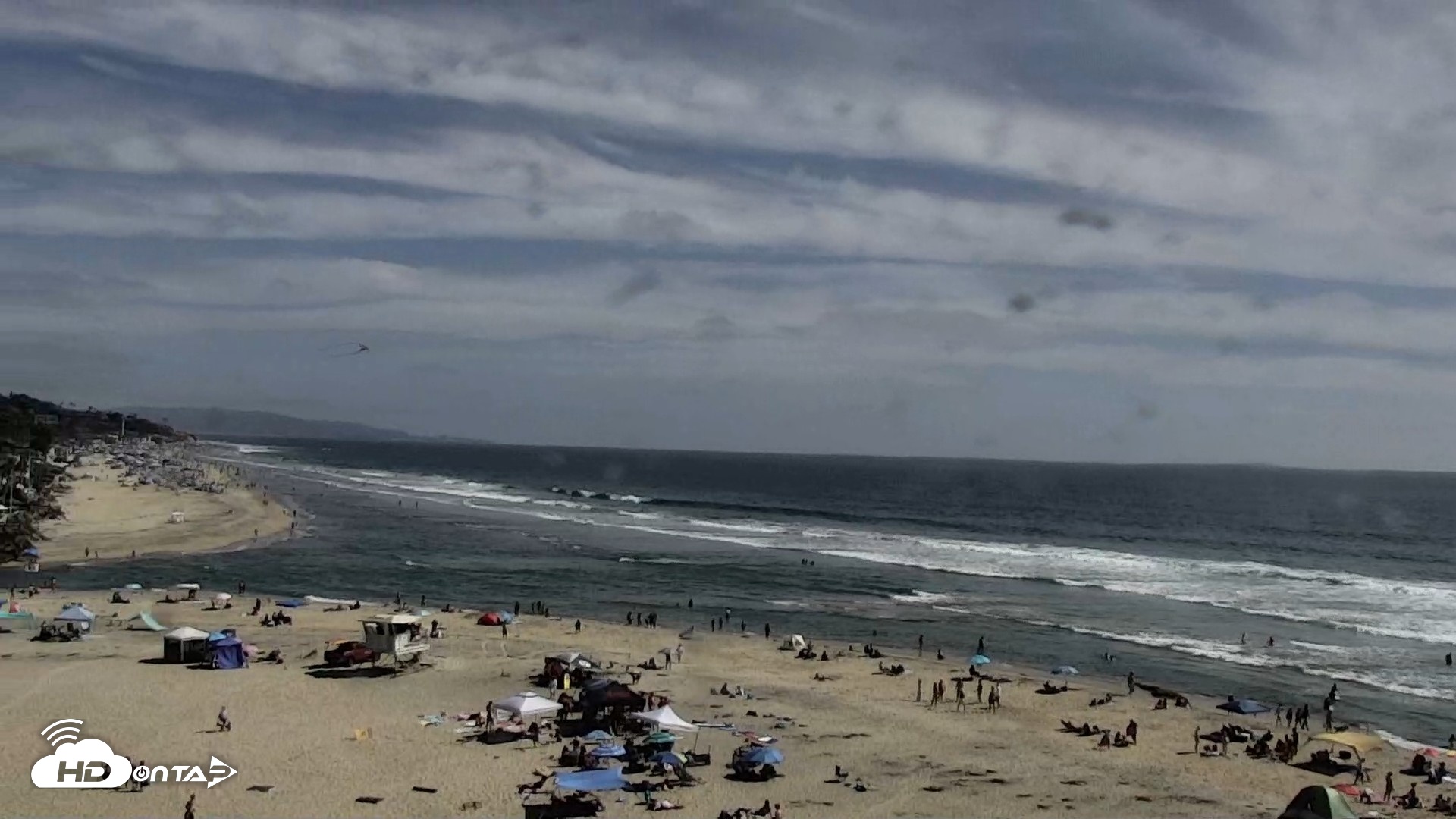 Snapshot of Del Mar Beach North Live Webcam taken Jul 4, 2026, 4:06pm PDT