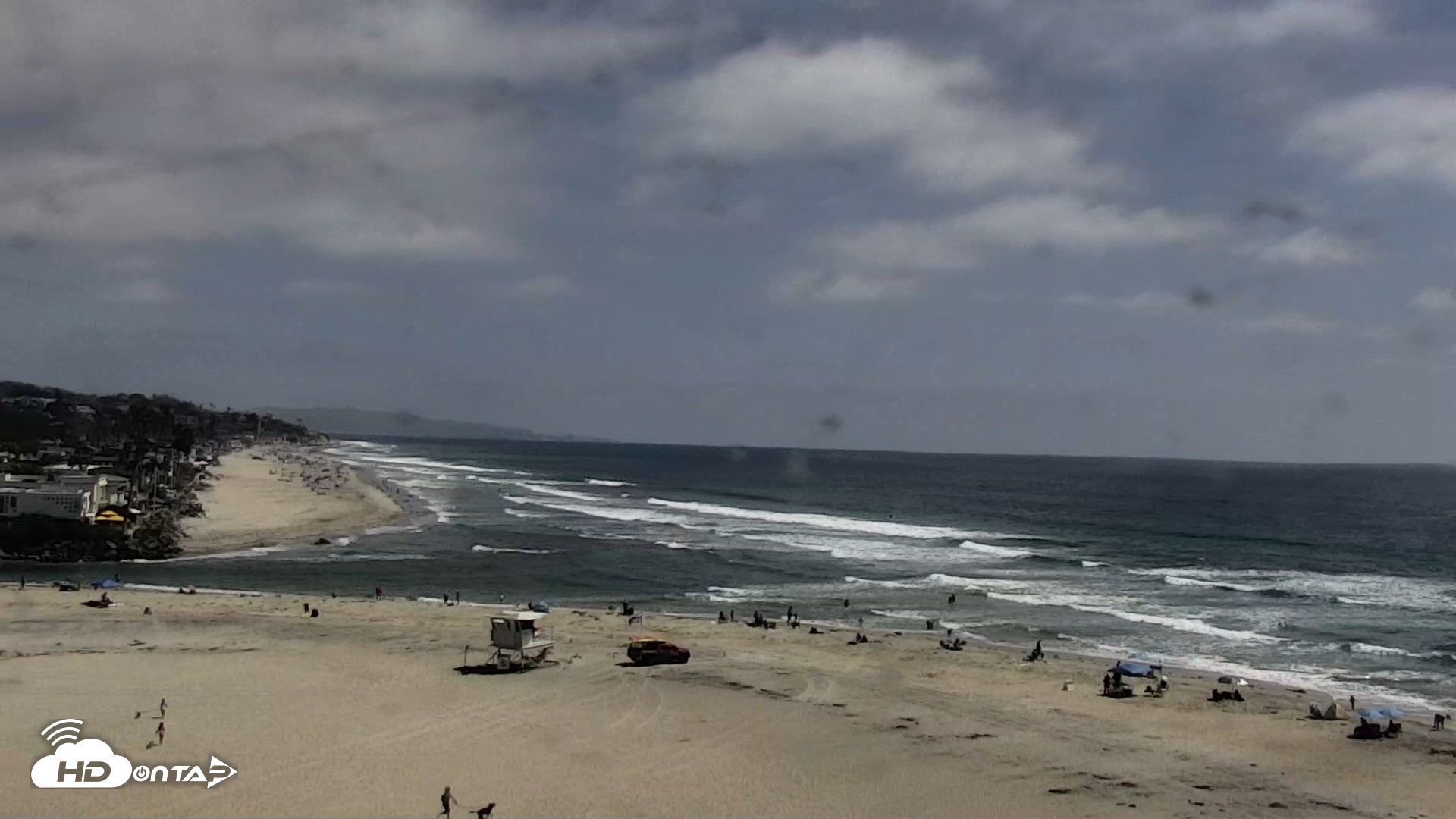 Snapshot of Del Mar Beach North Live Webcam taken Jul 10, 2026, 3:08pm PDT