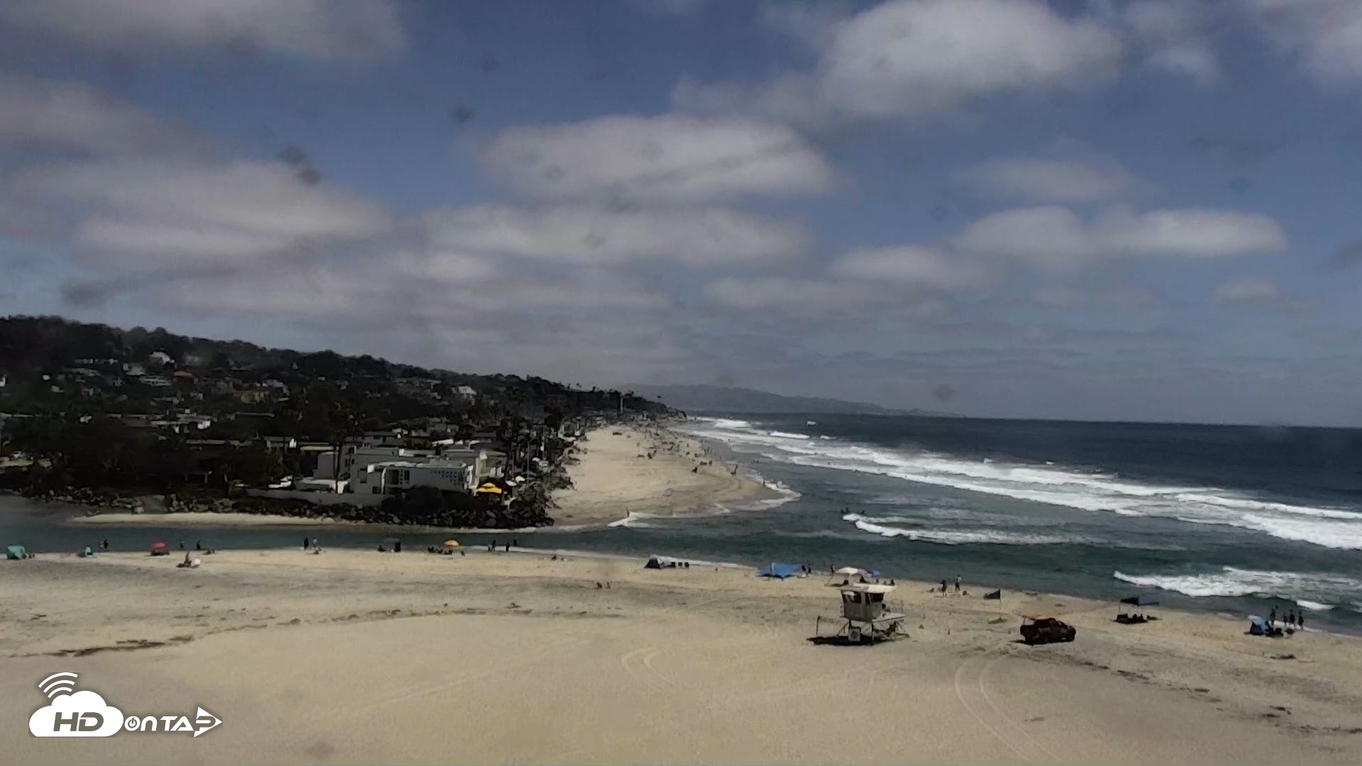 Snapshot of Del Mar Beach North Live Webcam taken Jul 6, 2026, 3:03pm PDT